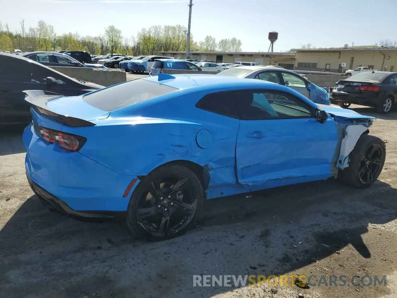 3 Photograph of a damaged car 1G1FE1R72N0103728 CHEVROLET CAMARO LT1 2022