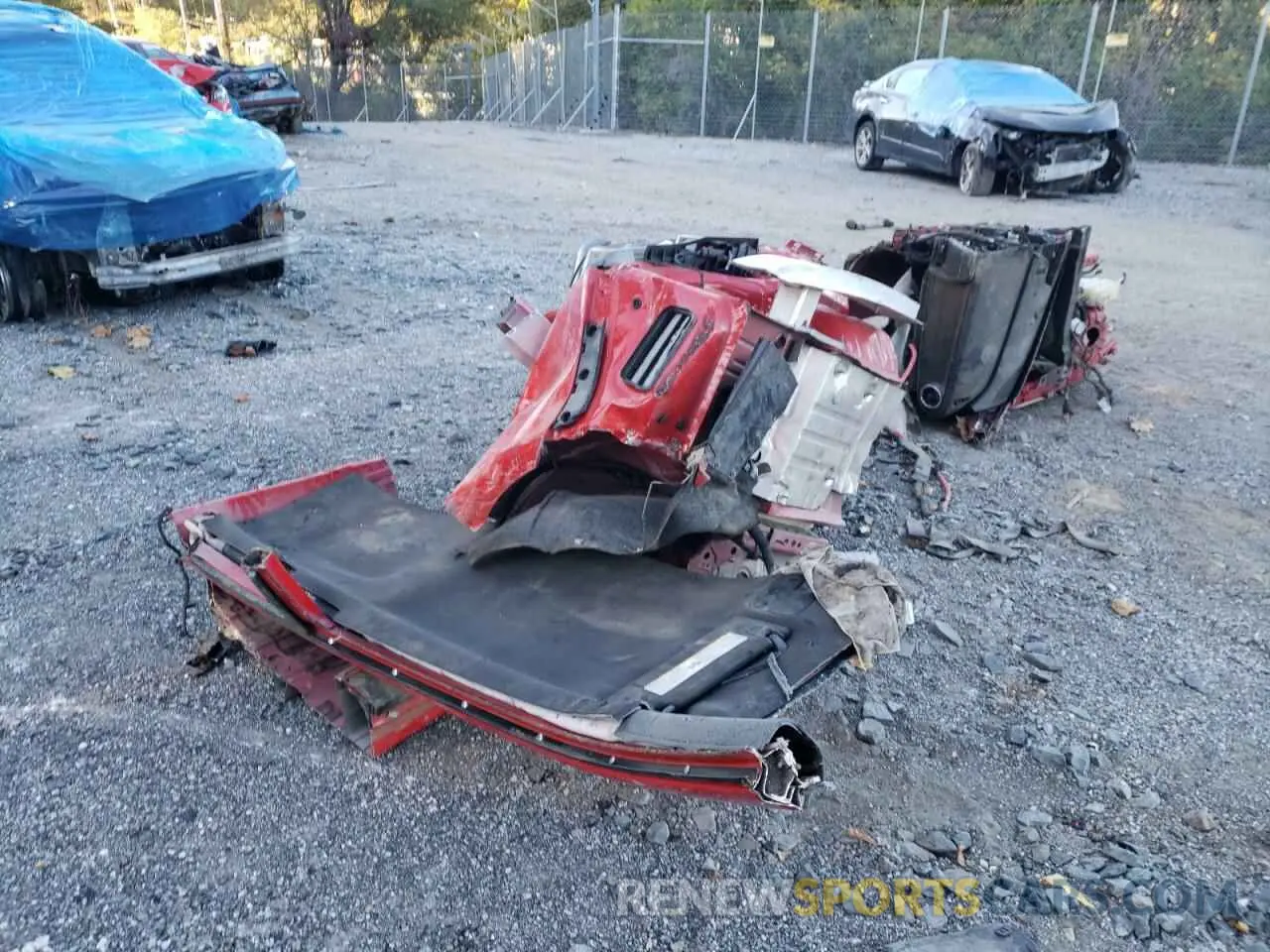 4 Photograph of a damaged car 1G1FF1R74N0101198 CHEVROLET CAMARO LT1 2022