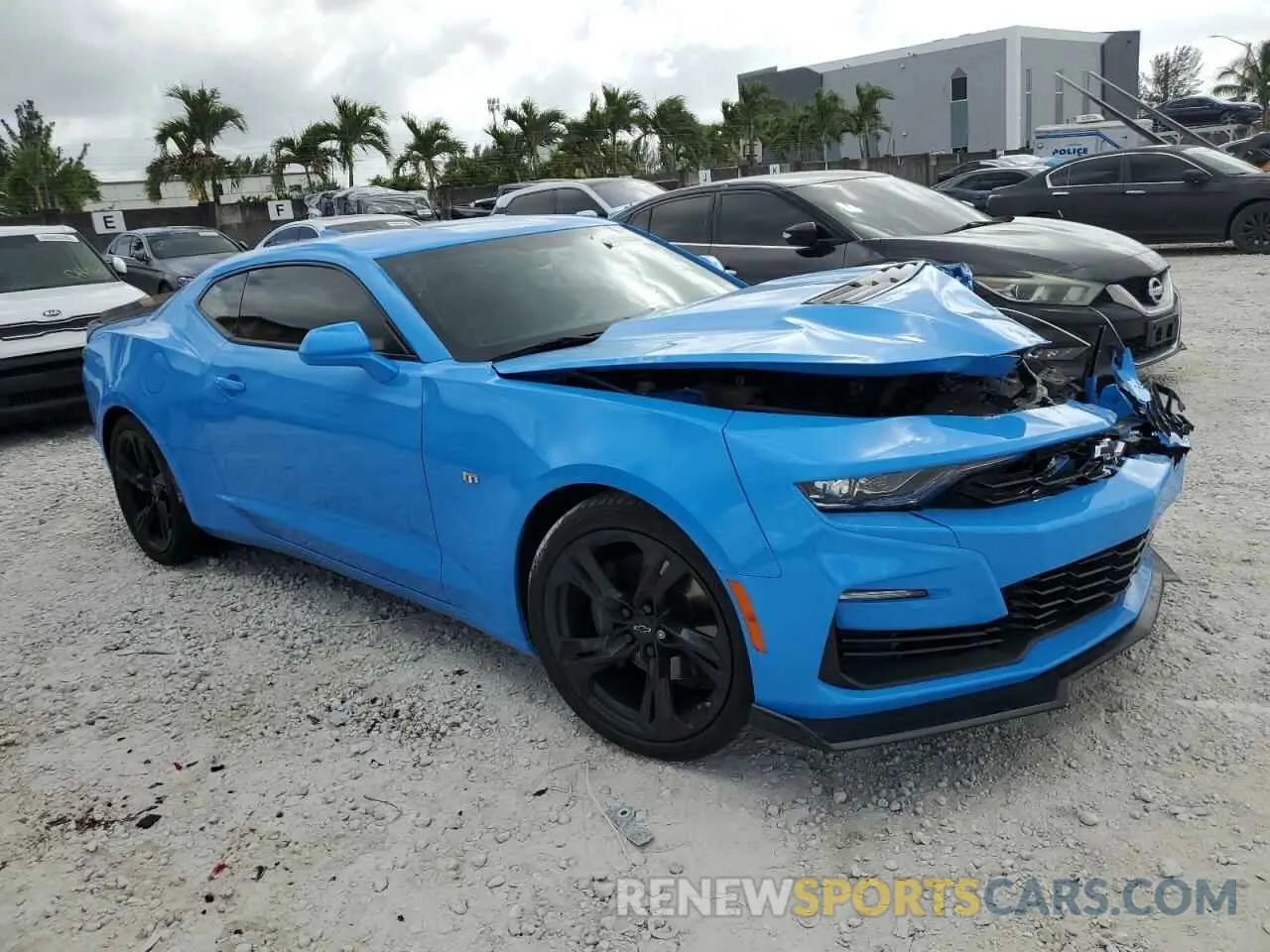 4 Photograph of a damaged car 1G1FF1R75N0134579 CHEVROLET CAMARO LT1 2022