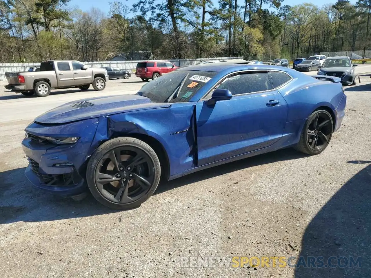 1 Photograph of a damaged car 1G1FF1R79N0106106 CHEVROLET CAMARO LT1 2022