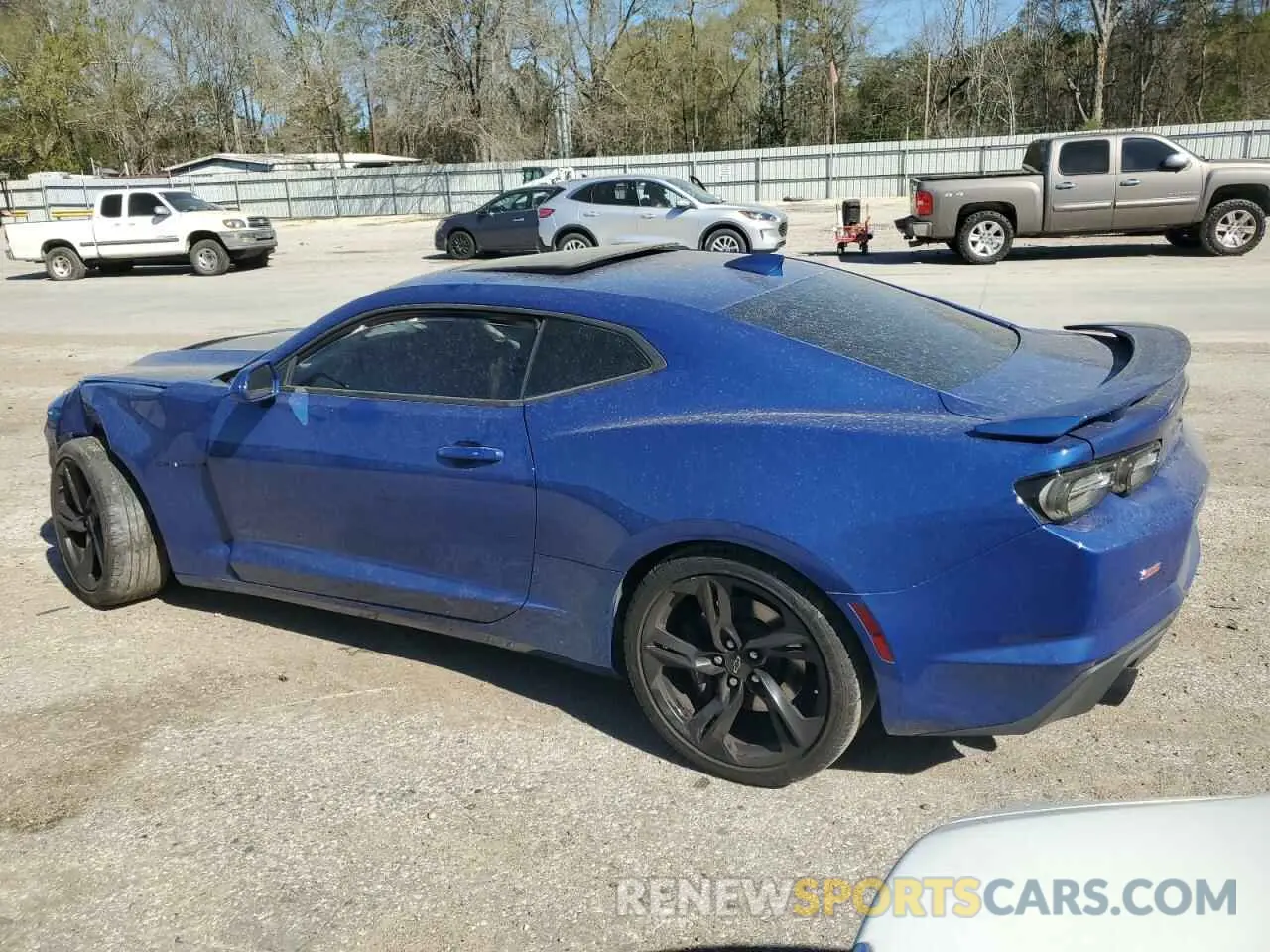 2 Photograph of a damaged car 1G1FF1R79N0106106 CHEVROLET CAMARO LT1 2022