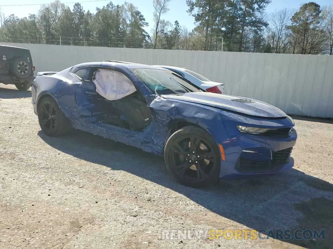 4 Photograph of a damaged car 1G1FF1R79N0106106 CHEVROLET CAMARO LT1 2022