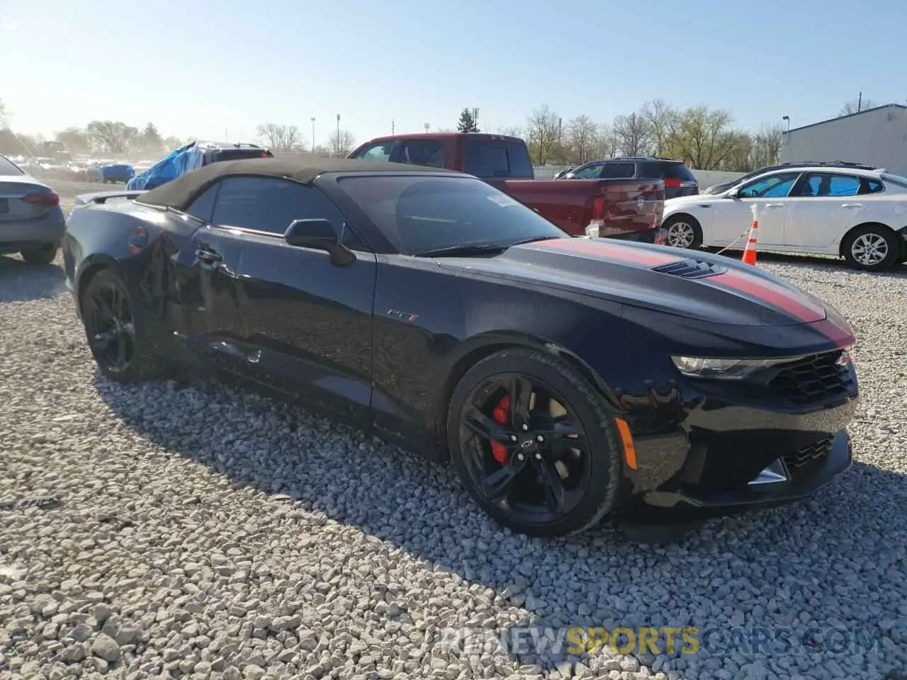 4 Фотография поврежденного автомобиля 1G1FF3D76N0126672 CHEVROLET CAMARO LT1 2022