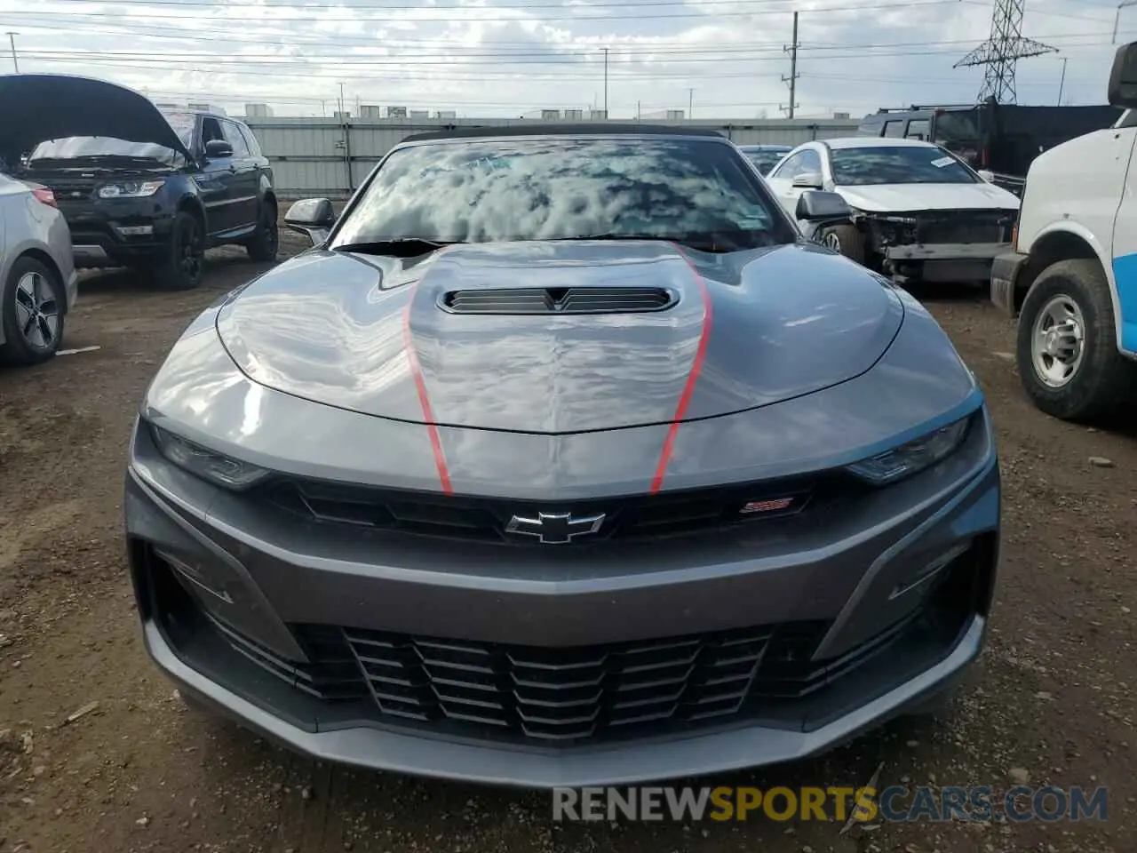 5 Photograph of a damaged car 1G1FF3D79N0125175 CHEVROLET CAMARO LT1 2022