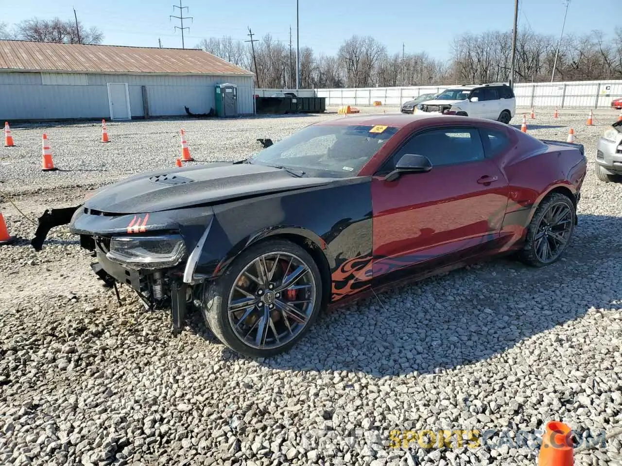 1 Фотография поврежденного автомобиля 1G1FF1R70P0125842 CHEVROLET CAMARO LT1 2023
