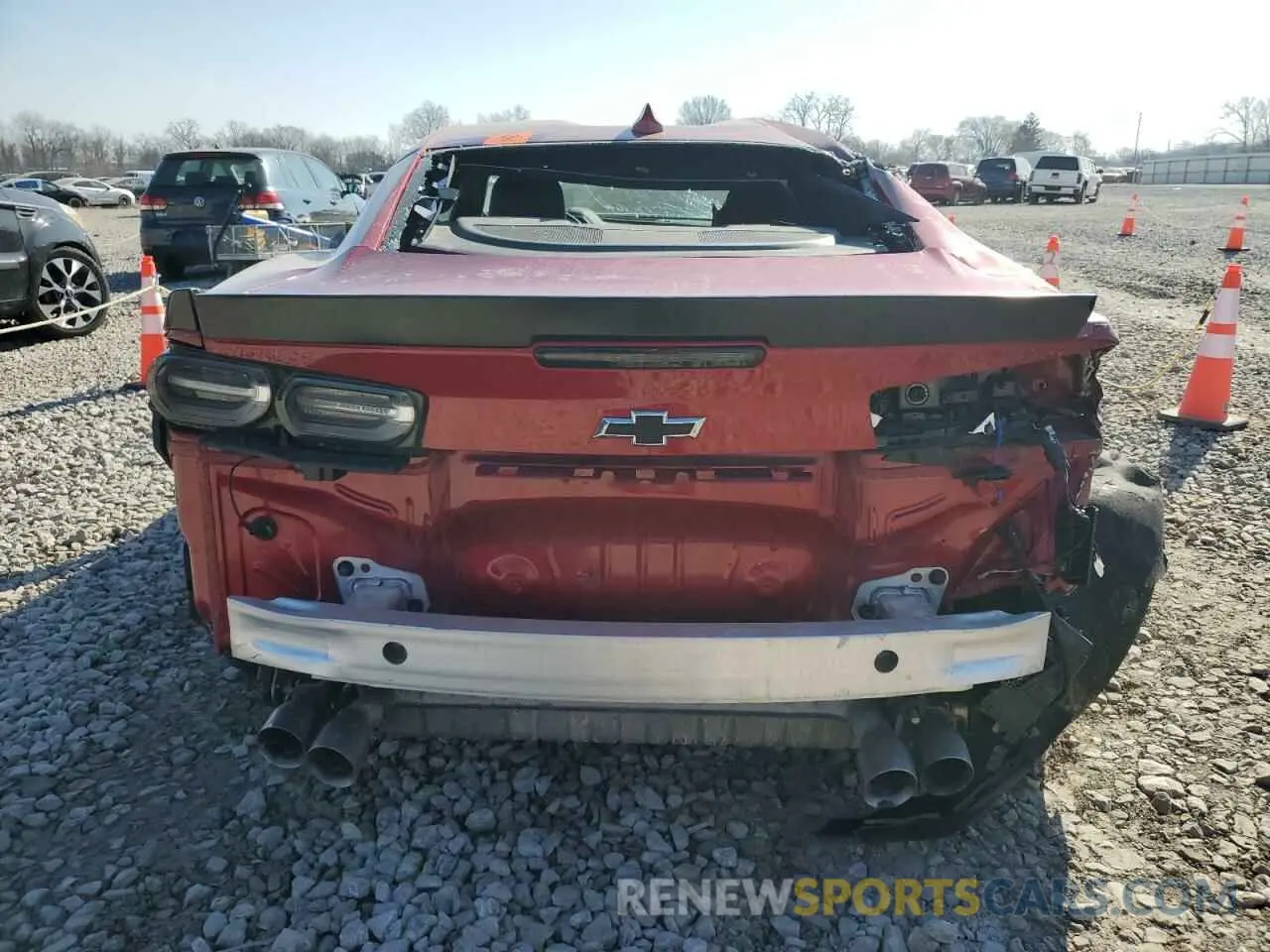 6 Фотография поврежденного автомобиля 1G1FF1R70P0125842 CHEVROLET CAMARO LT1 2023