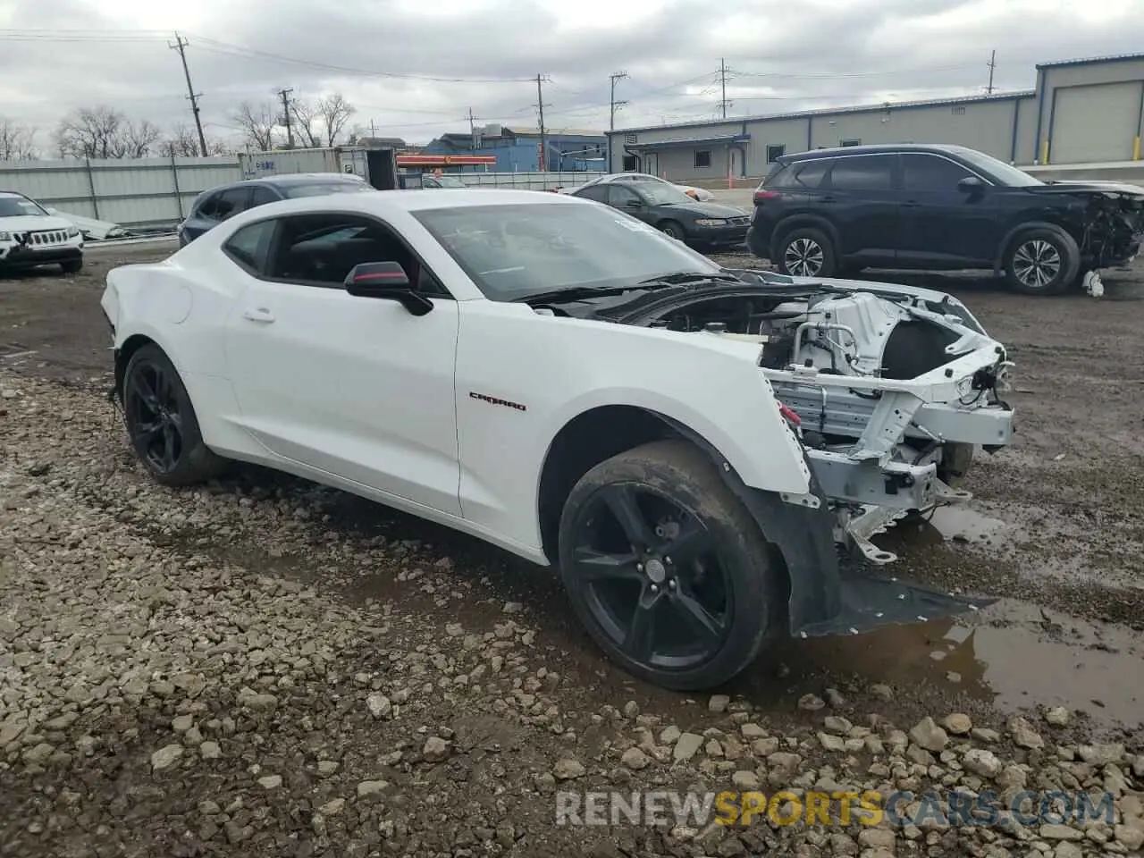 4 Фотография поврежденного автомобиля 1G1FF1R74P0123172 CHEVROLET CAMARO LT1 2023