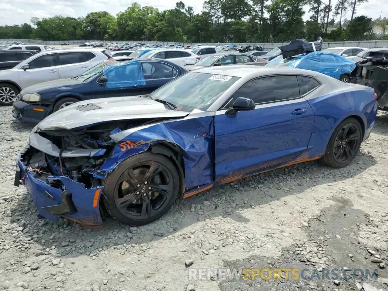 1 Photograph of a damaged car 1G1FF1R78P0113017 CHEVROLET CAMARO LT1 2023