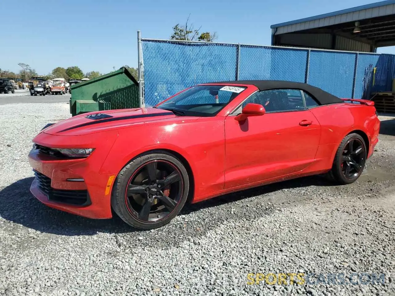 1 Фотография поврежденного автомобиля 1G1FF3D78P0144884 CHEVROLET CAMARO LT1 2023