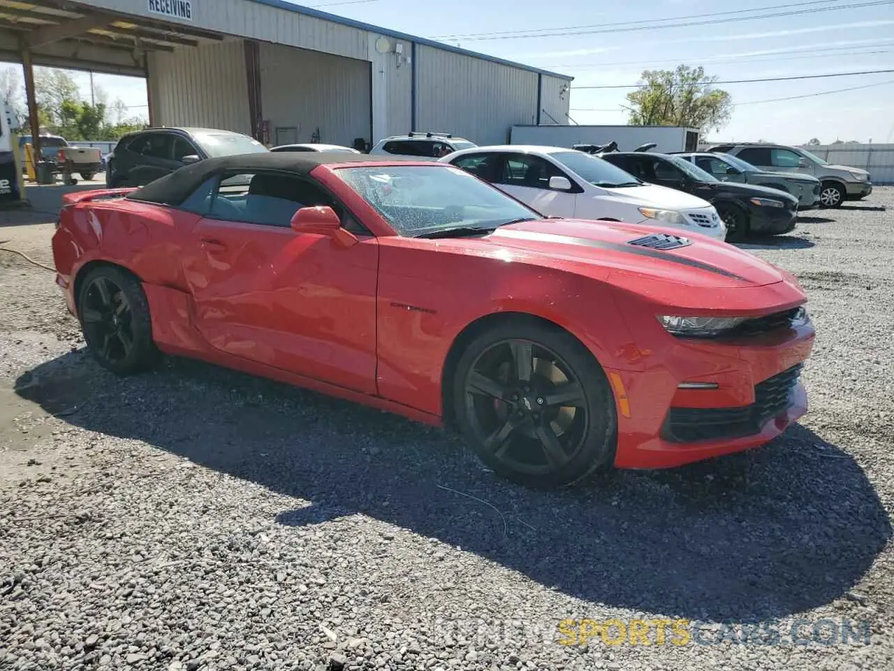 4 Фотография поврежденного автомобиля 1G1FF3D78P0144884 CHEVROLET CAMARO LT1 2023
