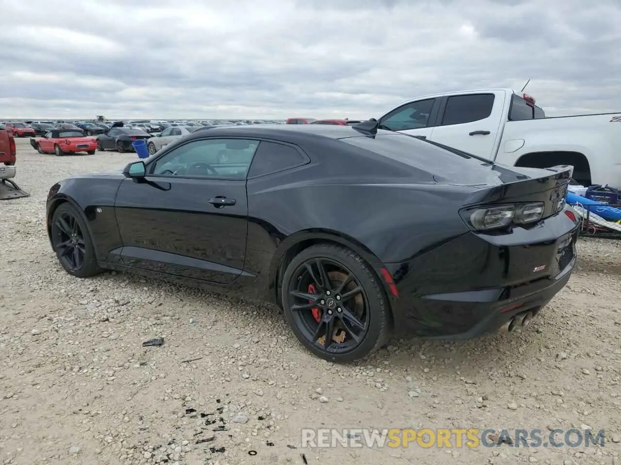 2 Photograph of a damaged car 1G1FH1R7XK0146751 CHEVROLET CAMARO LT1 2023