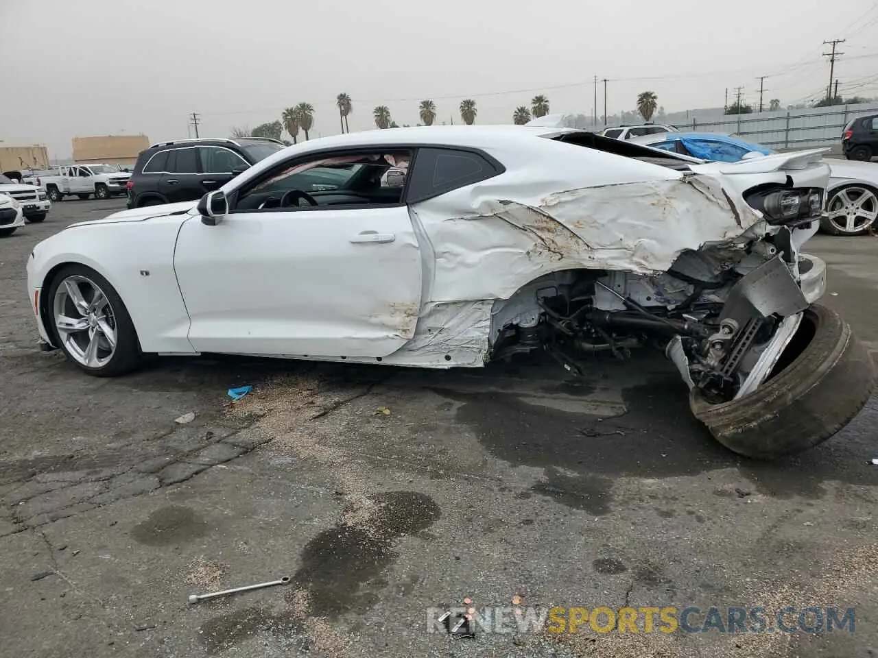 2 Photograph of a damaged car 1G1FF1R77R0121693 CHEVROLET CAMARO LT1 2024