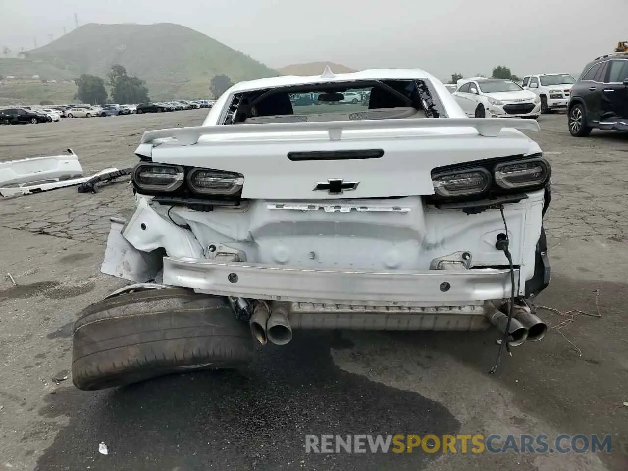 6 Photograph of a damaged car 1G1FF1R77R0121693 CHEVROLET CAMARO LT1 2024