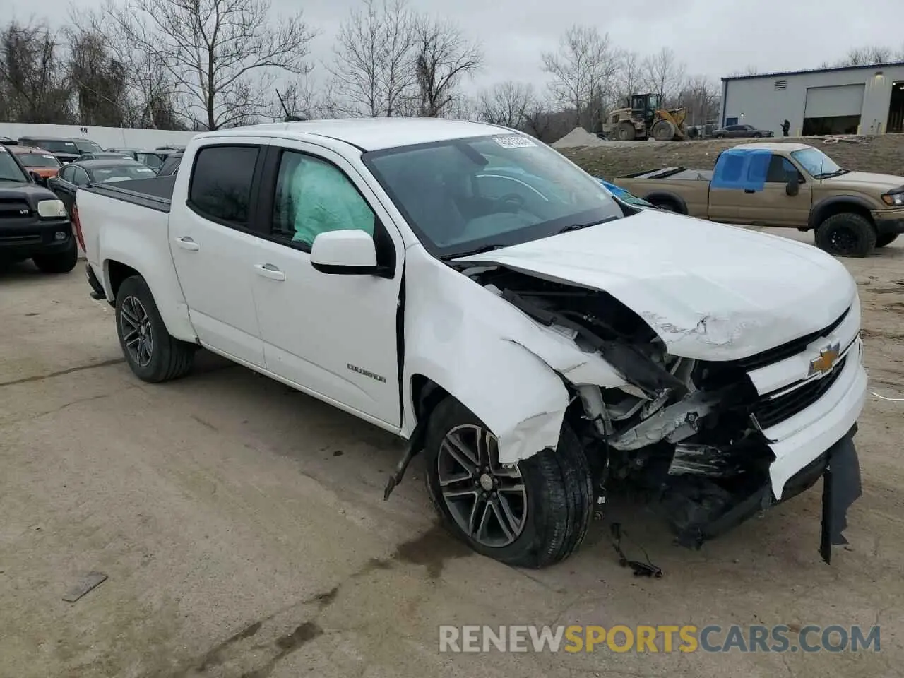 4 Photograph of a damaged car 1GCGSBEAXK1155111 CHEVROLET COLORADO 2019