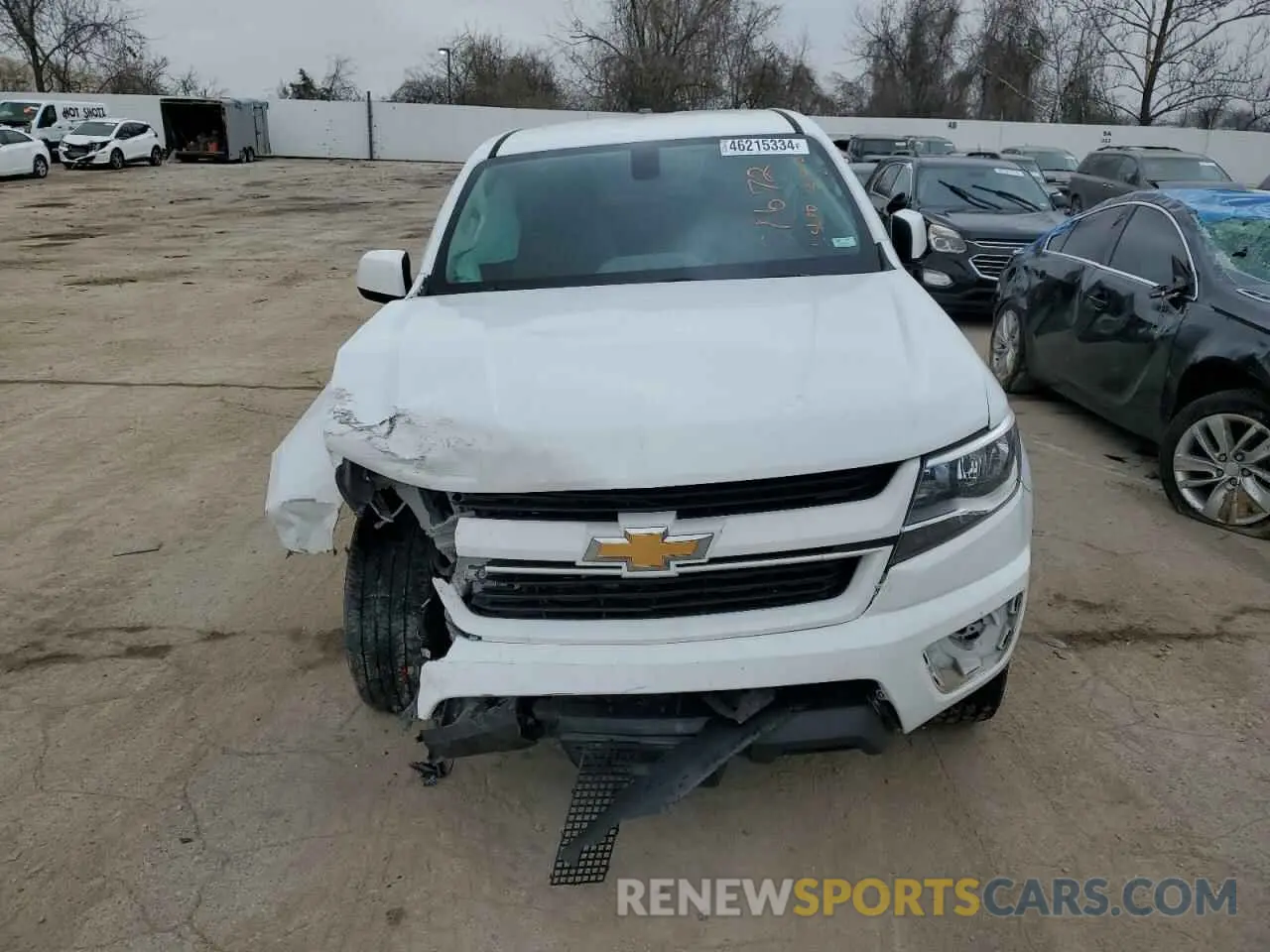 5 Photograph of a damaged car 1GCGSBEAXK1155111 CHEVROLET COLORADO 2019
