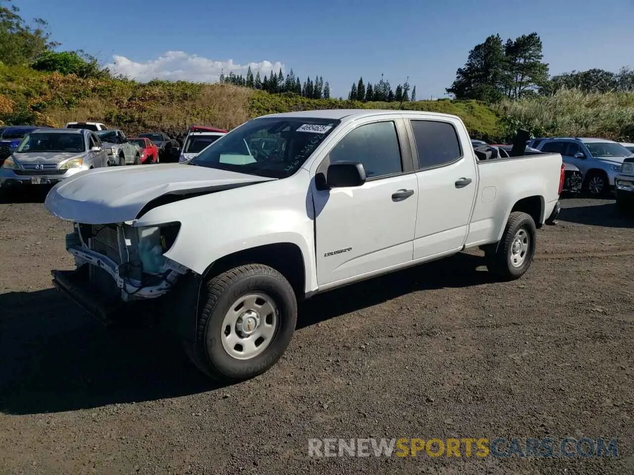1 Фотография поврежденного автомобиля 1GCGSBEN1K1175038 CHEVROLET COLORADO 2019