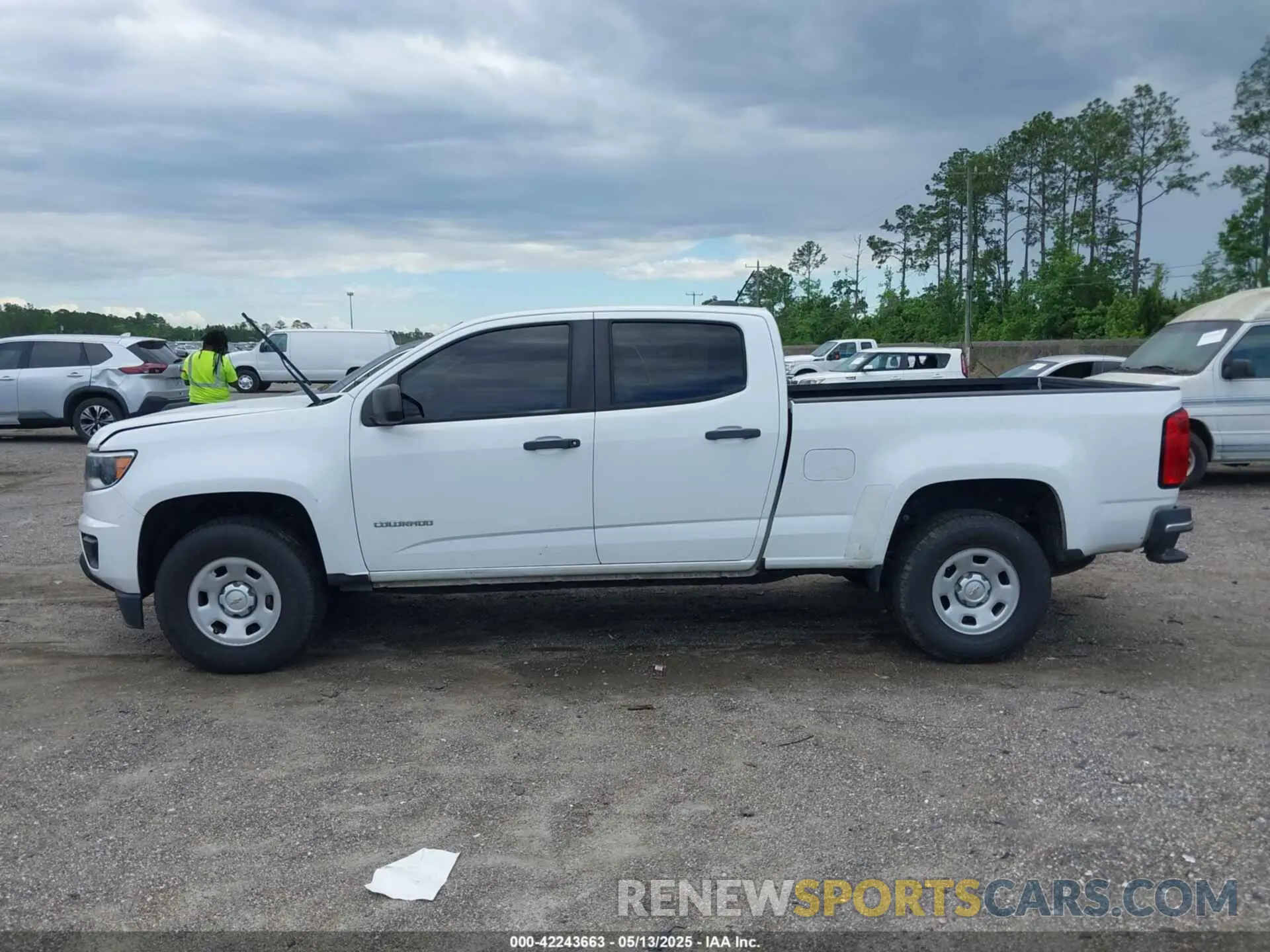 14 Photograph of a damaged car 1GCGSBEN2K1124325 CHEVROLET COLORADO 2019