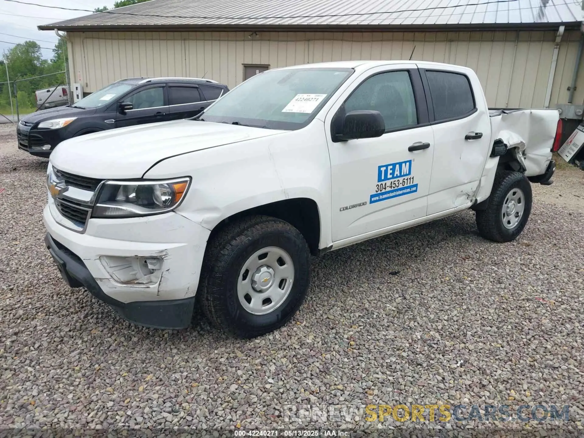 2 Фотография поврежденного автомобиля 1GCGSBEN2K1332088 CHEVROLET COLORADO 2019