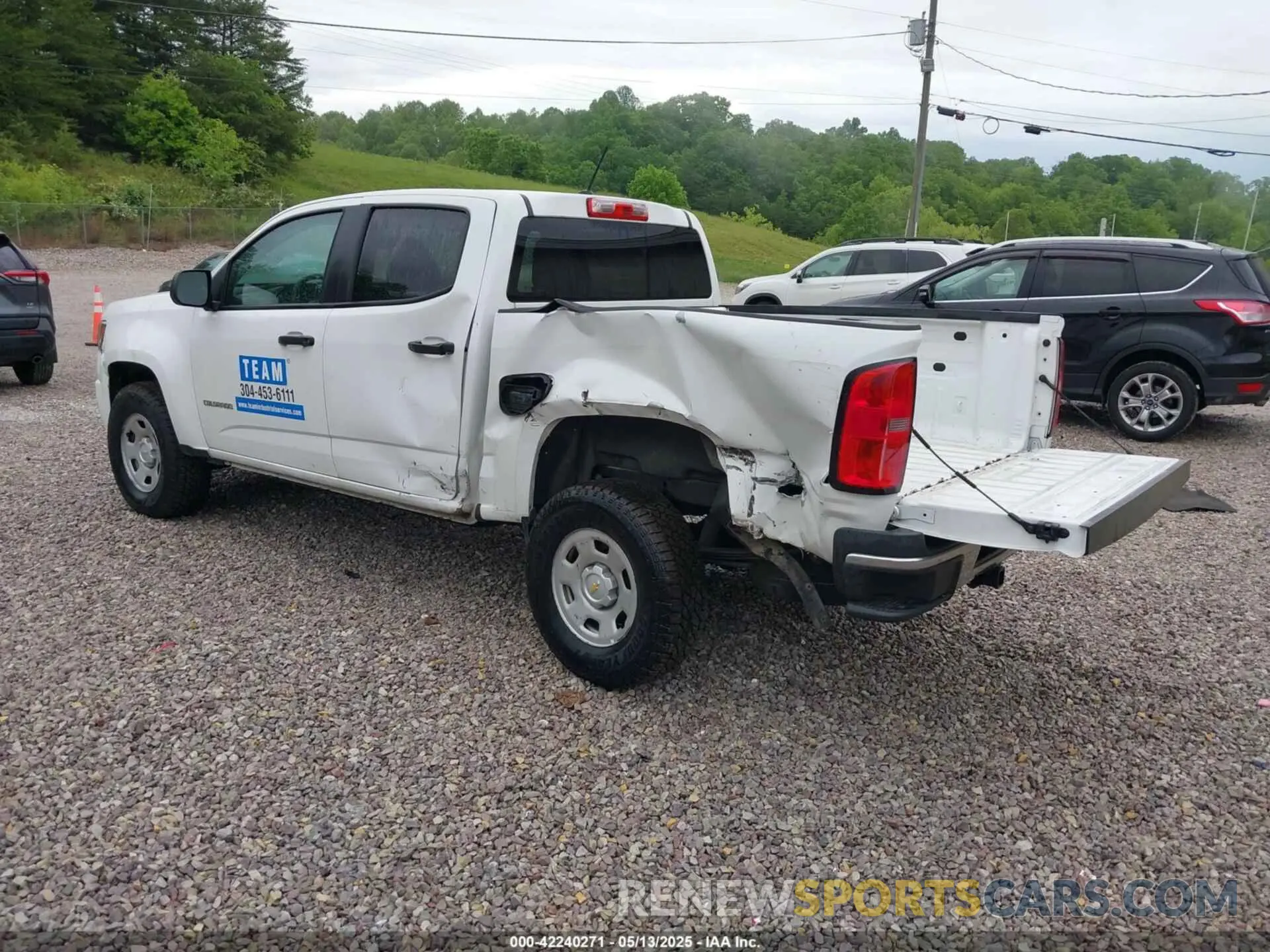 3 Фотография поврежденного автомобиля 1GCGSBEN2K1332088 CHEVROLET COLORADO 2019