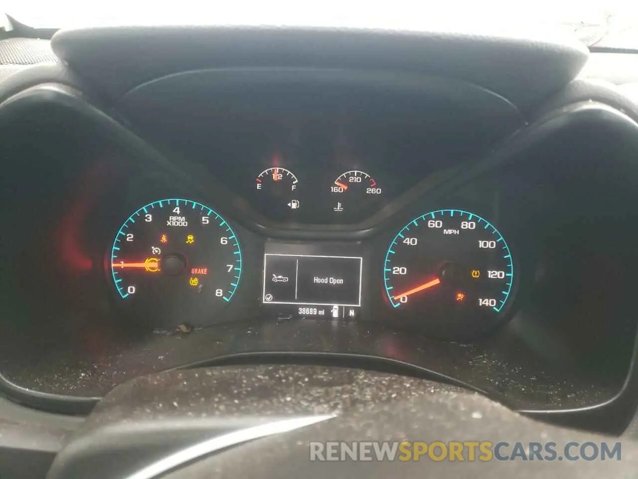 9 Photograph of a damaged car 1GCGSBEN3K1225745 CHEVROLET COLORADO 2019
