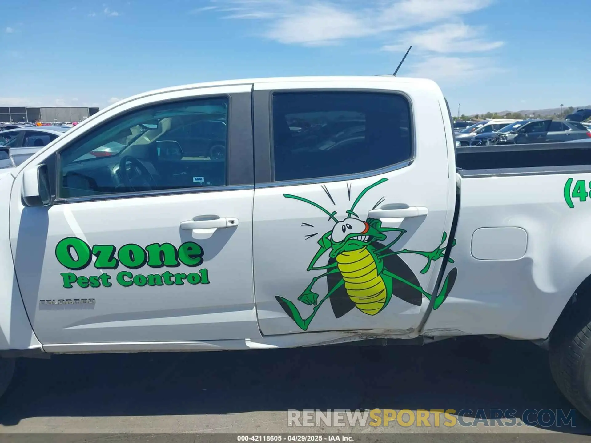 6 Photograph of a damaged car 1GCGSCEN1K1146225 CHEVROLET COLORADO 2019