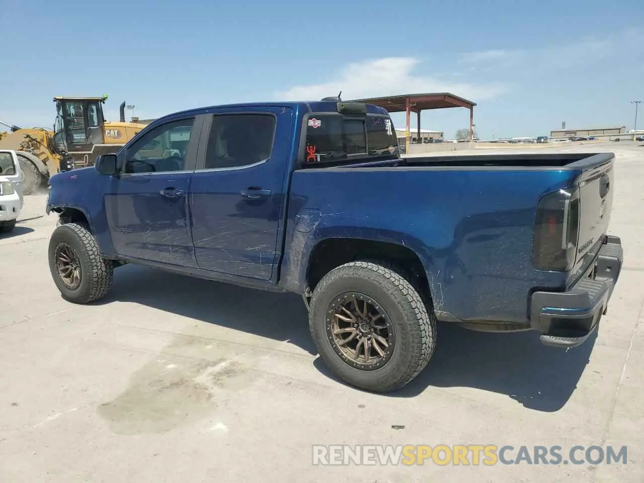 2 Photograph of a damaged car 1GCGSCEN1K1264596 CHEVROLET COLORADO 2019