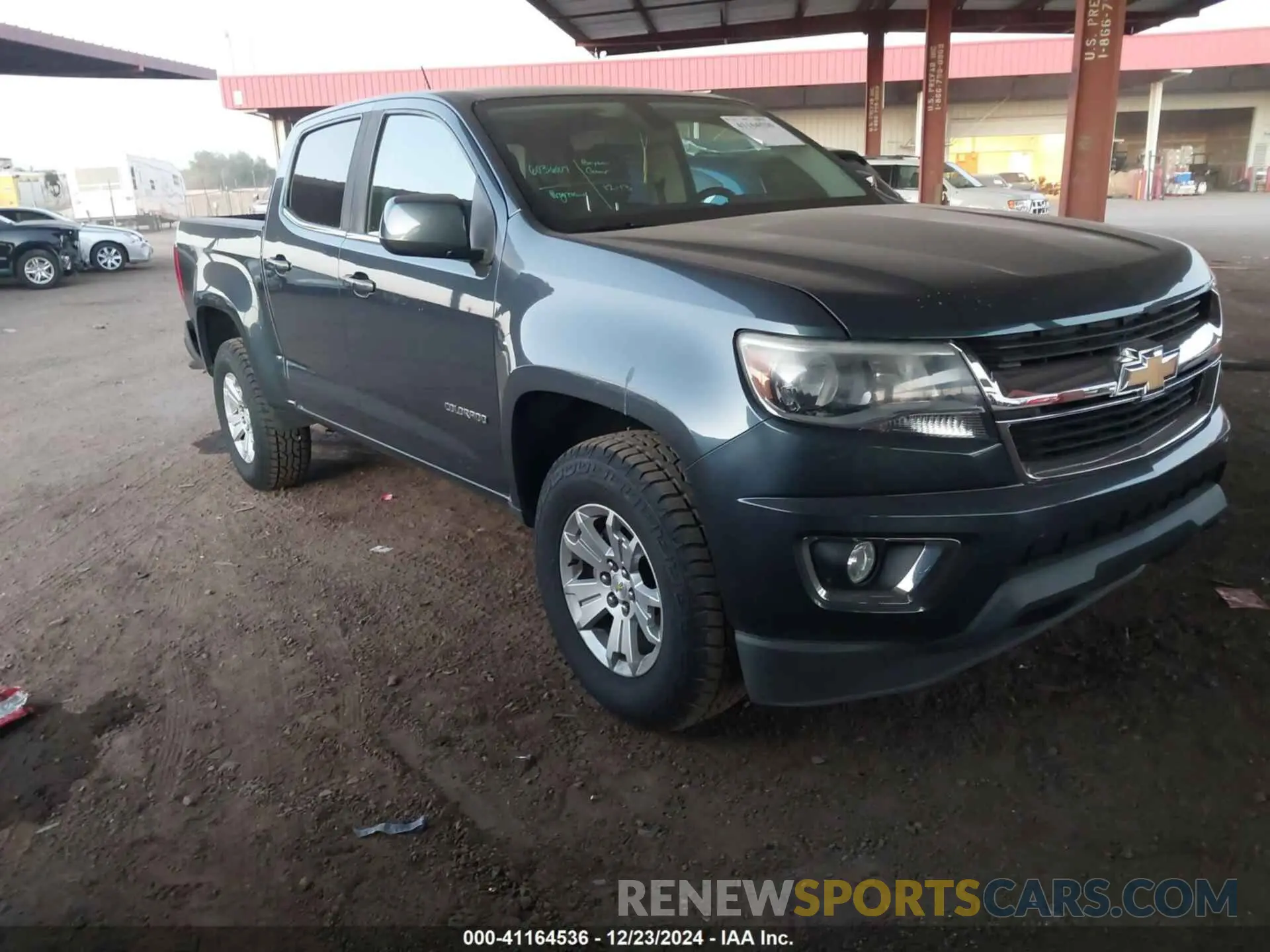 1 Фотография поврежденного автомобиля 1GCGSCEN1K1331956 CHEVROLET COLORADO 2019