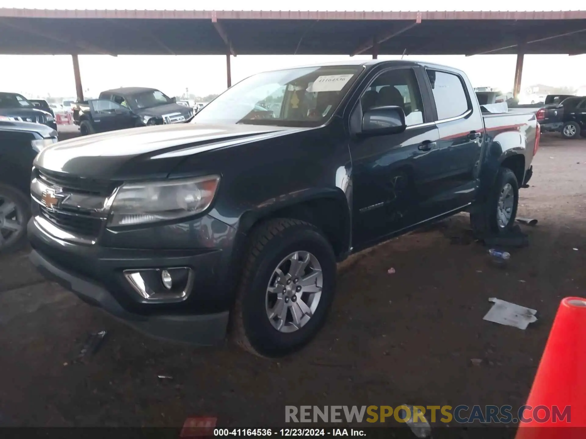 2 Фотография поврежденного автомобиля 1GCGSCEN1K1331956 CHEVROLET COLORADO 2019