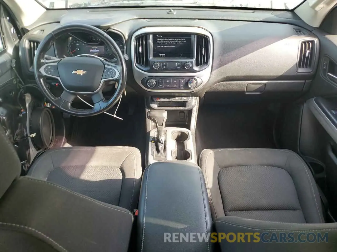 8 Photograph of a damaged car 1GCGSCEN2K1103867 CHEVROLET COLORADO 2019