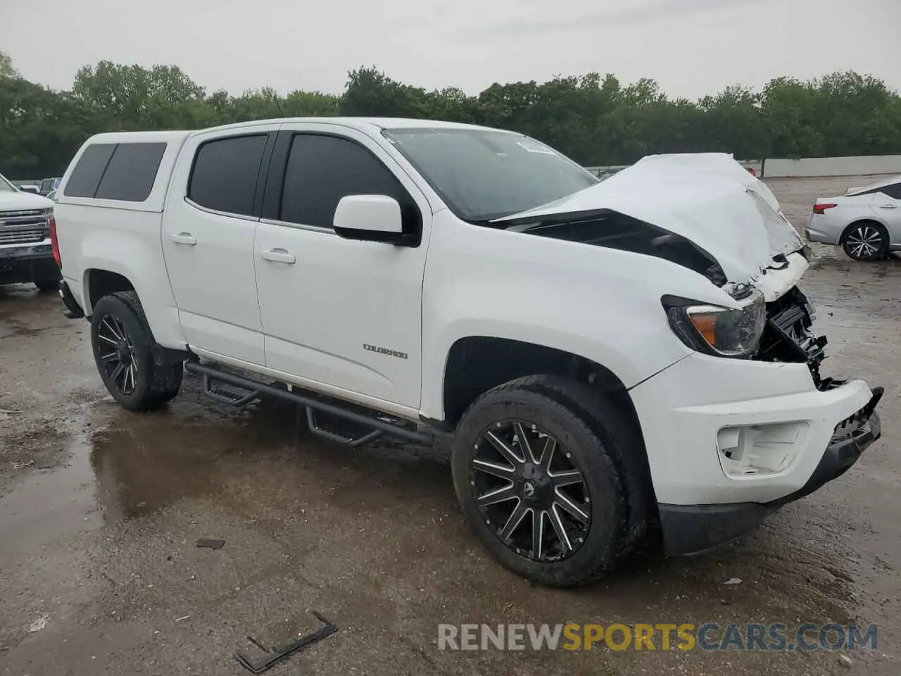 4 Фотография поврежденного автомобиля 1GCGSCEN4K1241555 CHEVROLET COLORADO 2019
