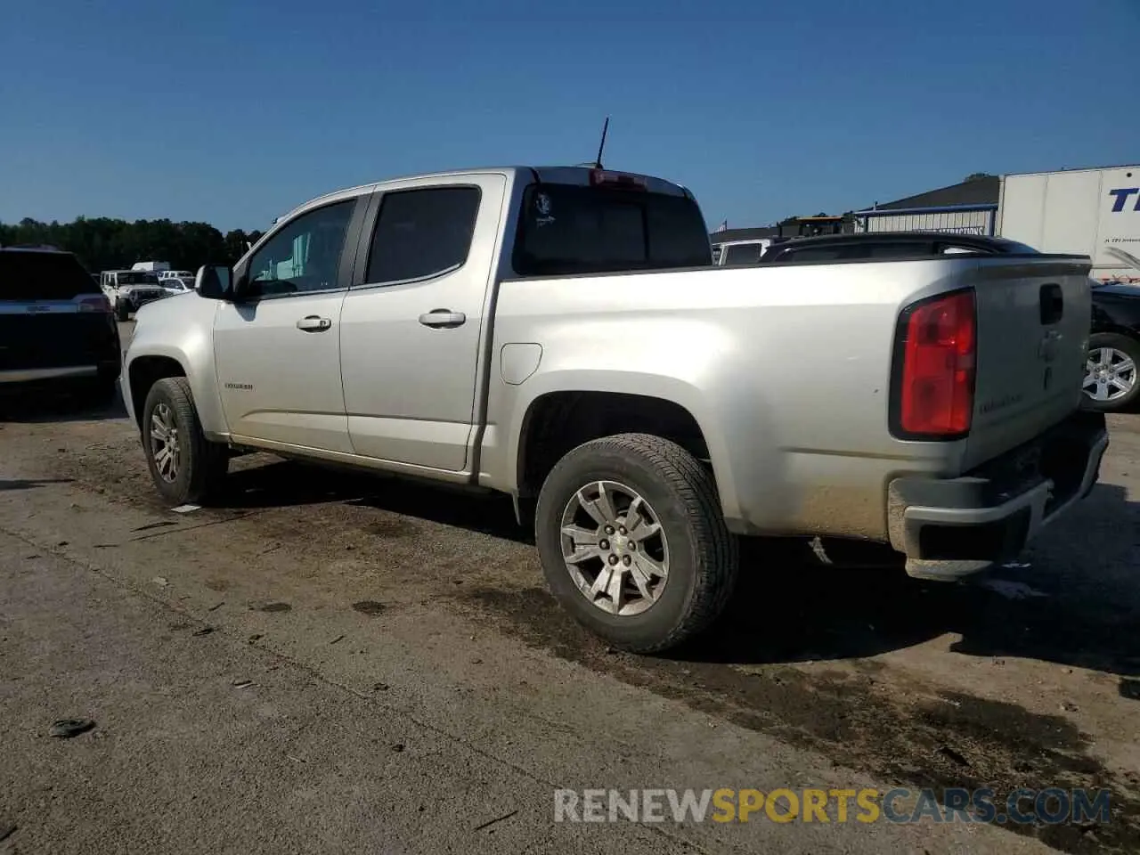 2 Photograph of a damaged car 1GCGSCEN4K1317453 CHEVROLET COLORADO 2019