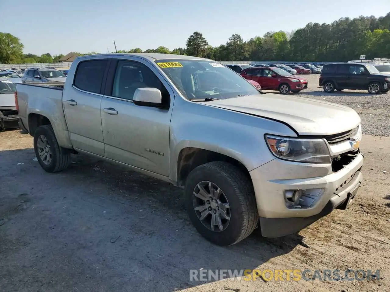 4 Photograph of a damaged car 1GCGSCEN4K1317453 CHEVROLET COLORADO 2019