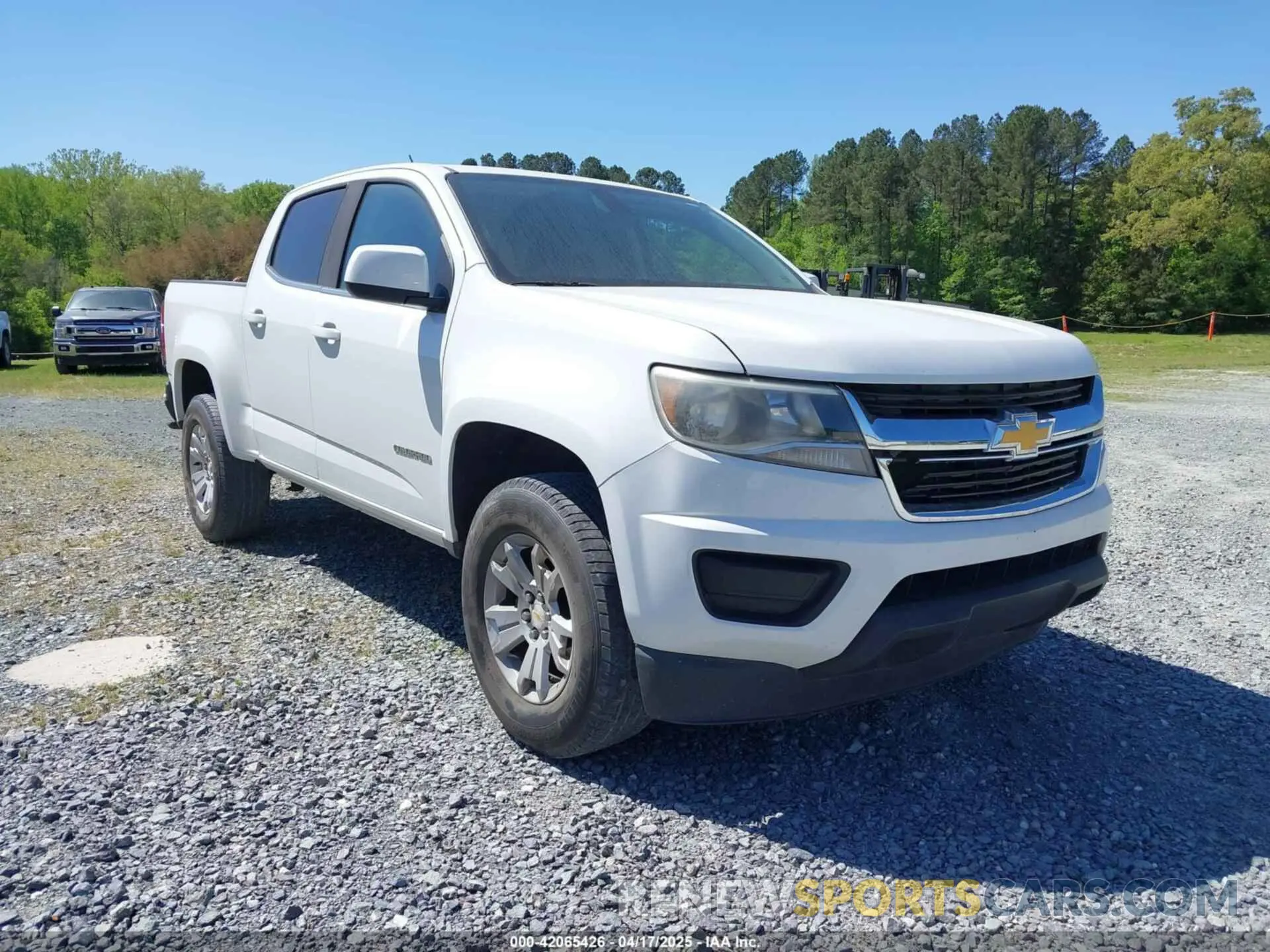 1 Фотография поврежденного автомобиля 1GCGSCEN6K1124642 CHEVROLET COLORADO 2019