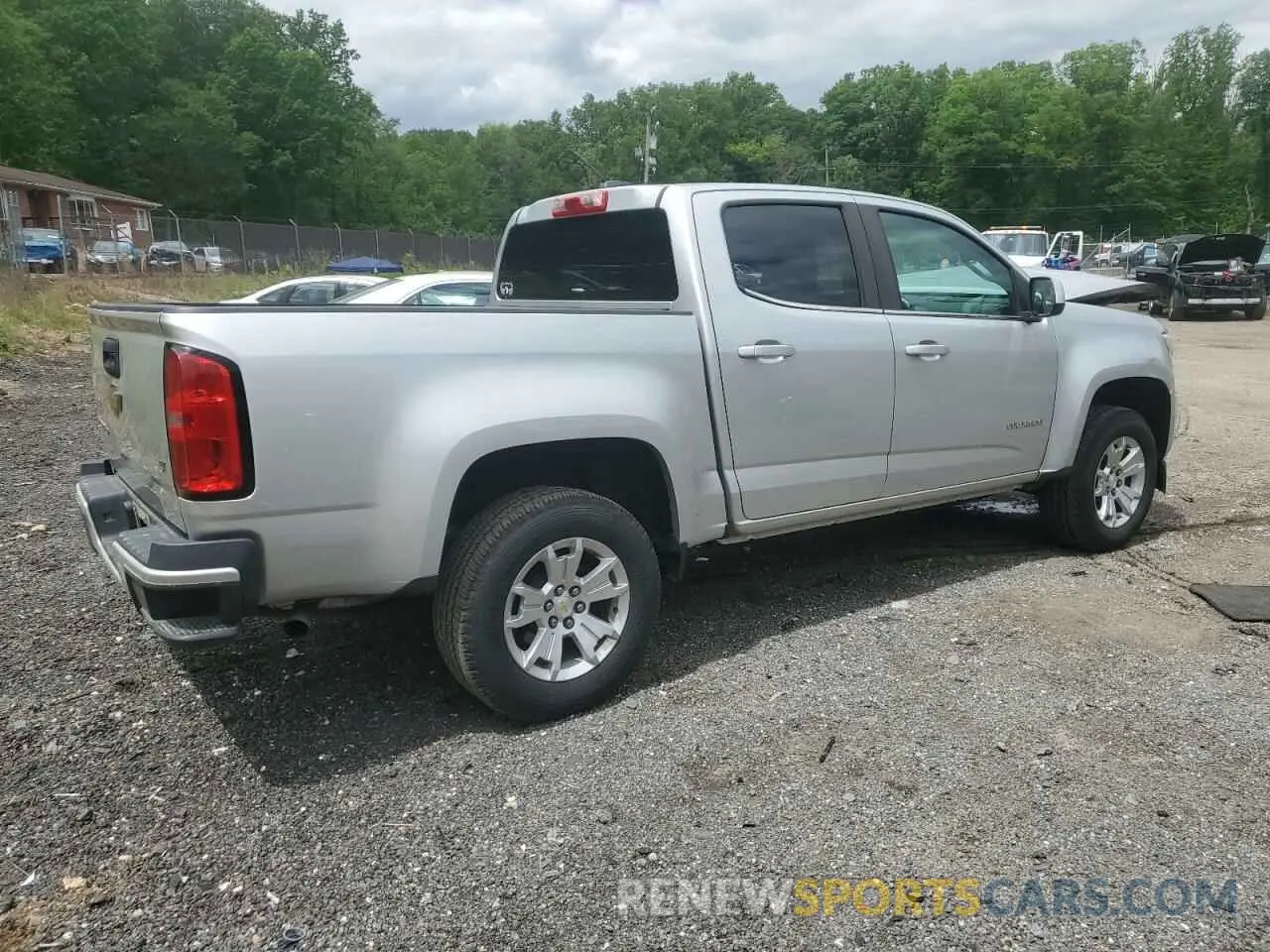 3 Photograph of a damaged car 1GCGSCEN7K1119692 CHEVROLET COLORADO 2019