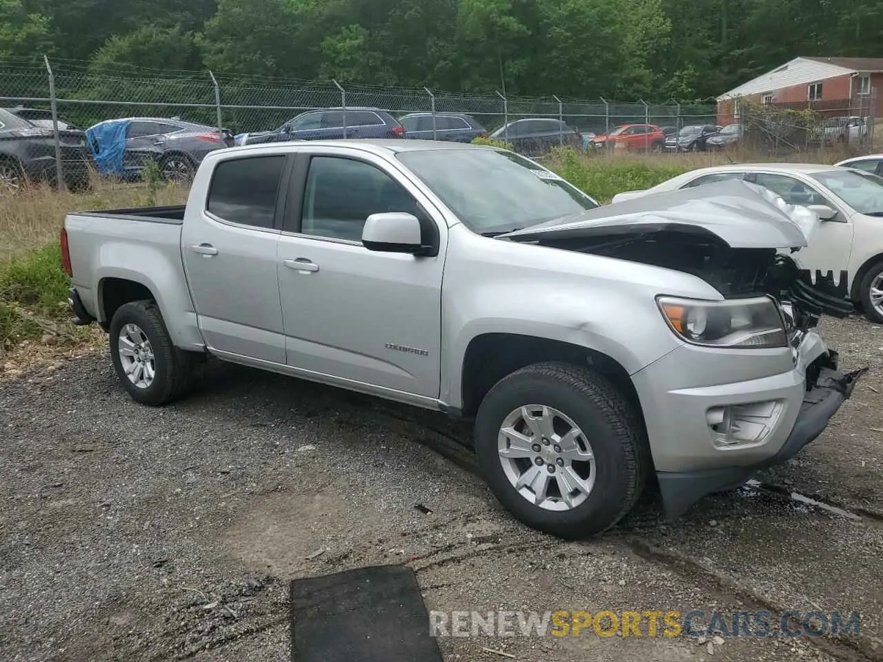 4 Photograph of a damaged car 1GCGSCEN7K1119692 CHEVROLET COLORADO 2019