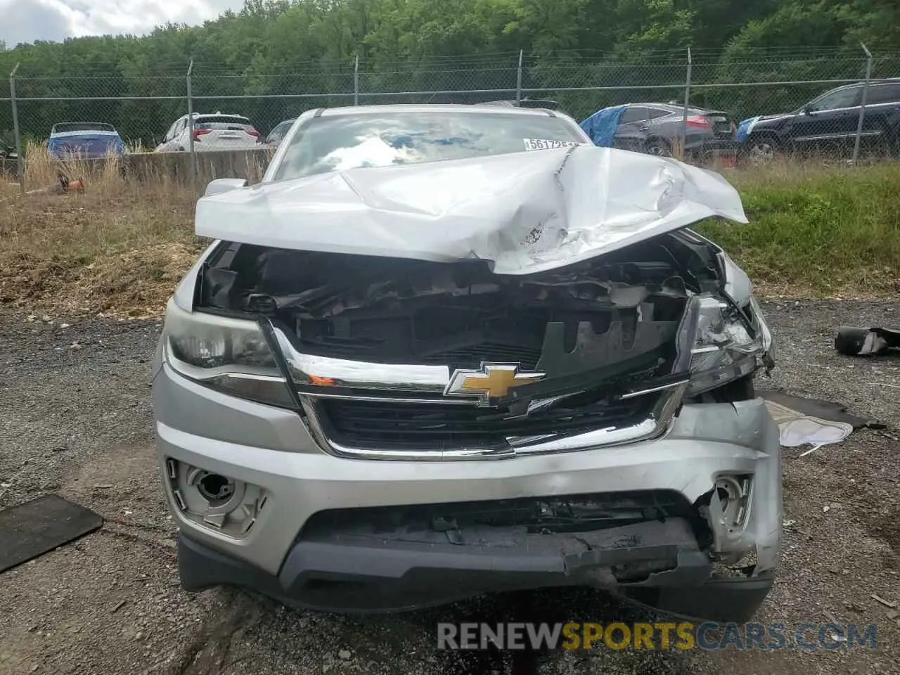 5 Photograph of a damaged car 1GCGSCEN7K1119692 CHEVROLET COLORADO 2019