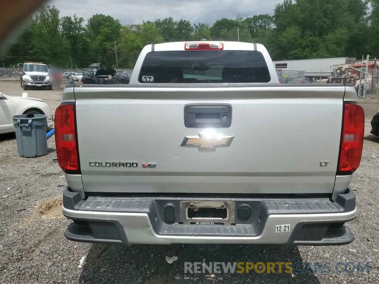 6 Photograph of a damaged car 1GCGSCEN7K1119692 CHEVROLET COLORADO 2019