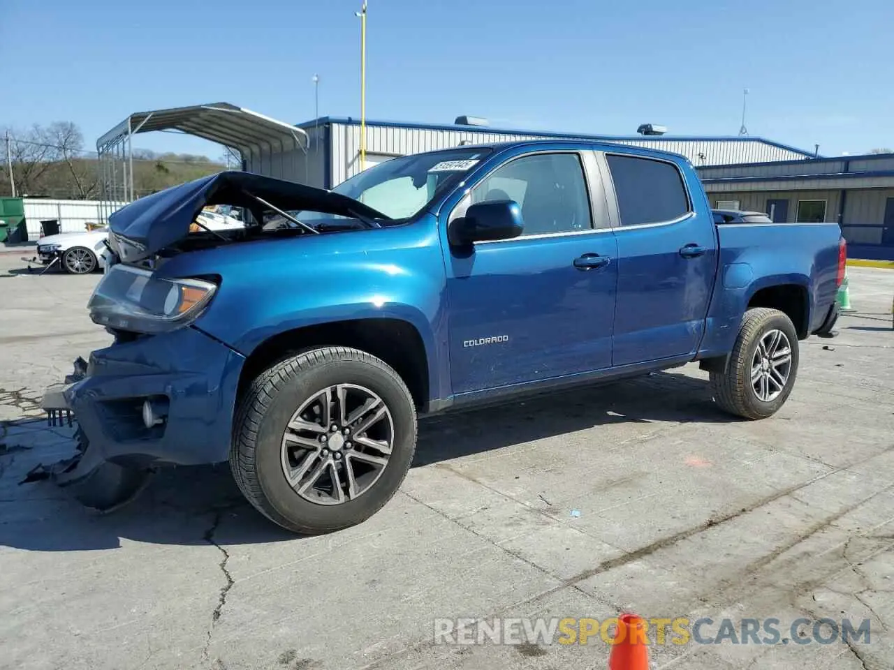 1 Фотография поврежденного автомобиля 1GCGSCEN8K1290659 CHEVROLET COLORADO 2019
