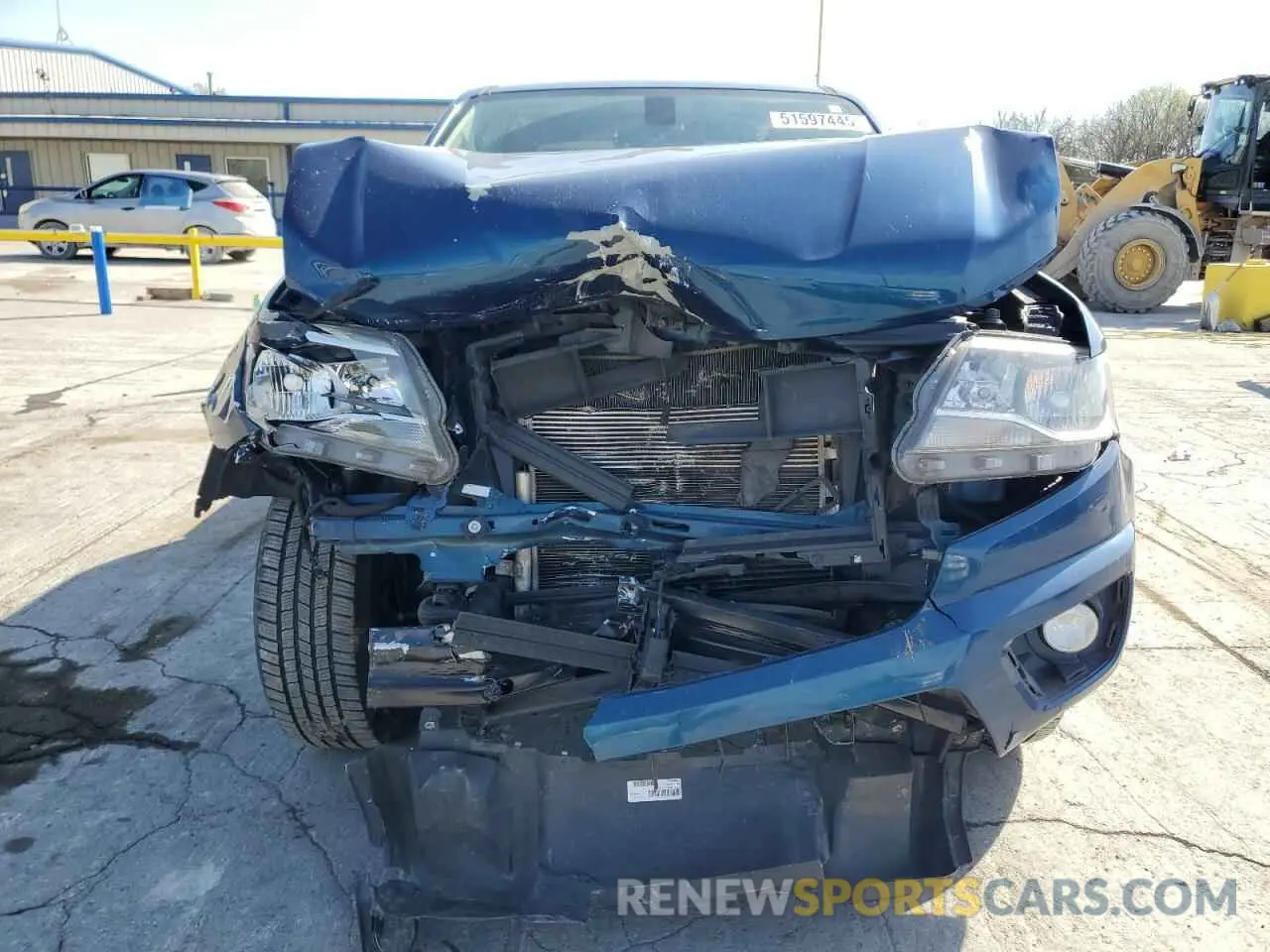 5 Фотография поврежденного автомобиля 1GCGSCEN8K1290659 CHEVROLET COLORADO 2019
