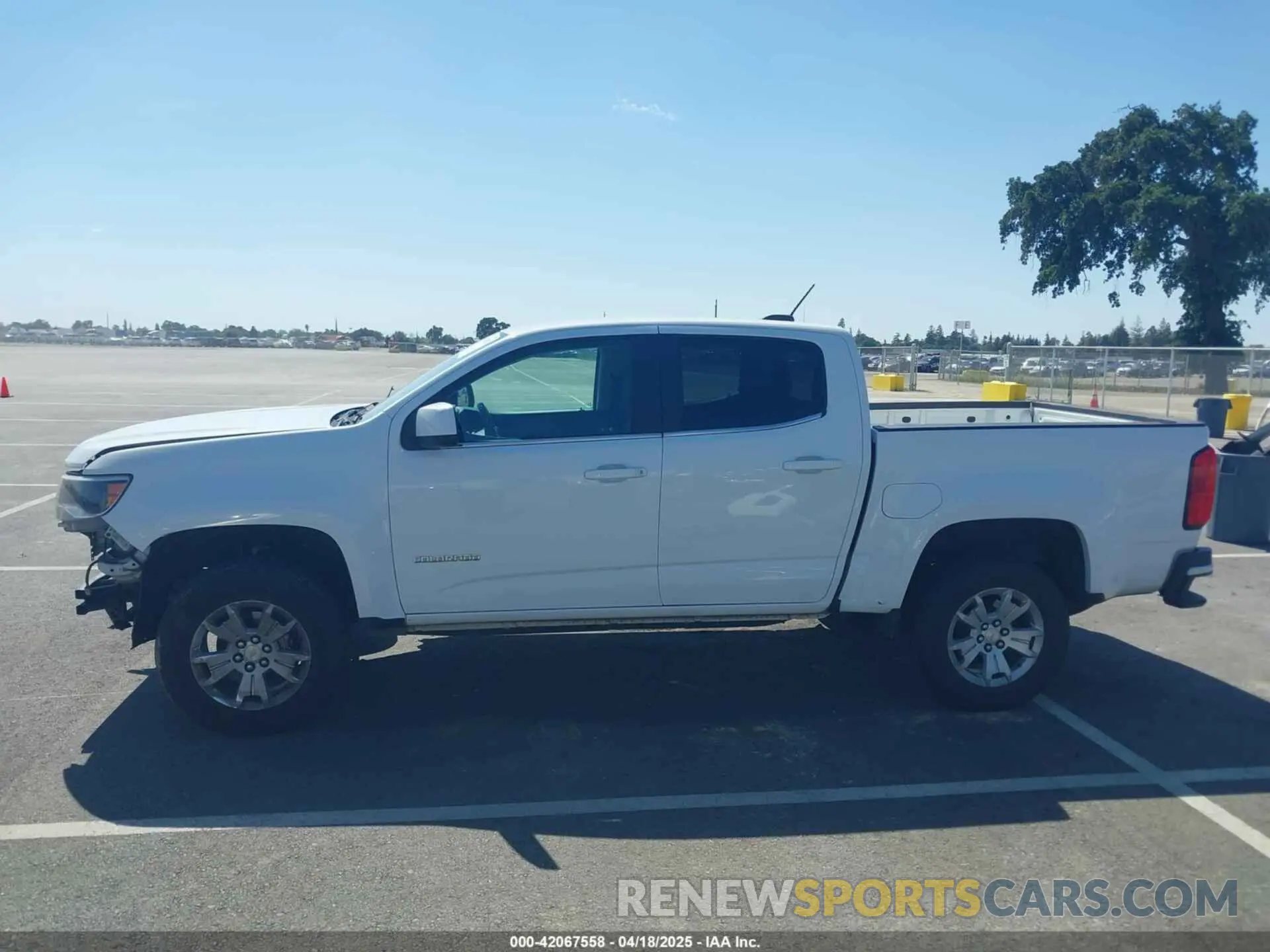 15 Photograph of a damaged car 1GCGSCEN8K1361309 CHEVROLET COLORADO 2019