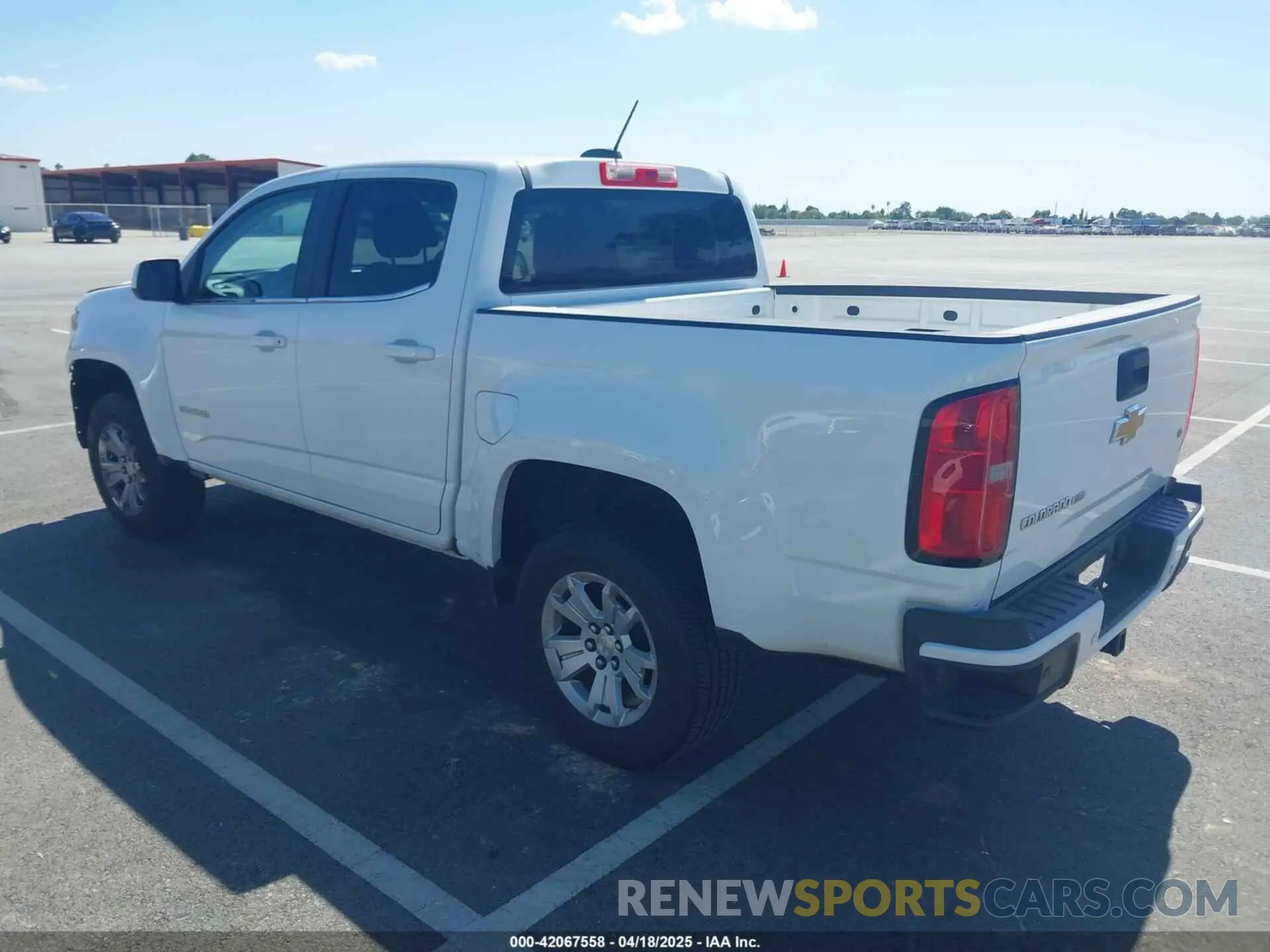 3 Photograph of a damaged car 1GCGSCEN8K1361309 CHEVROLET COLORADO 2019