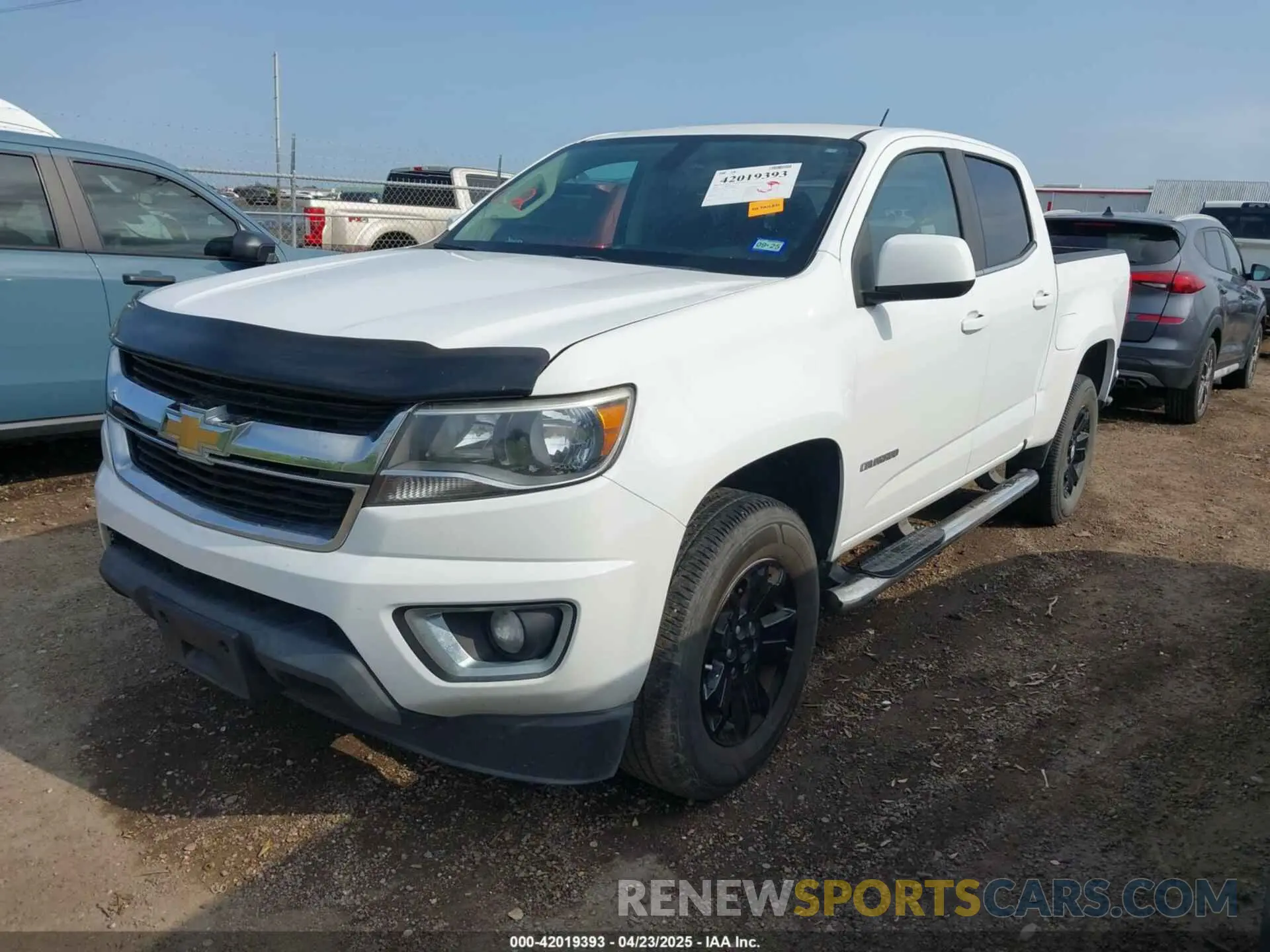 2 Photograph of a damaged car 1GCGSCEN9K1109603 CHEVROLET COLORADO 2019