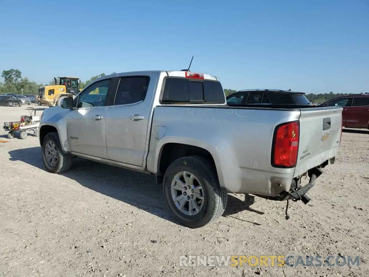 2 Photograph of a damaged car 1GCGSCEN9K1204176 CHEVROLET COLORADO 2019