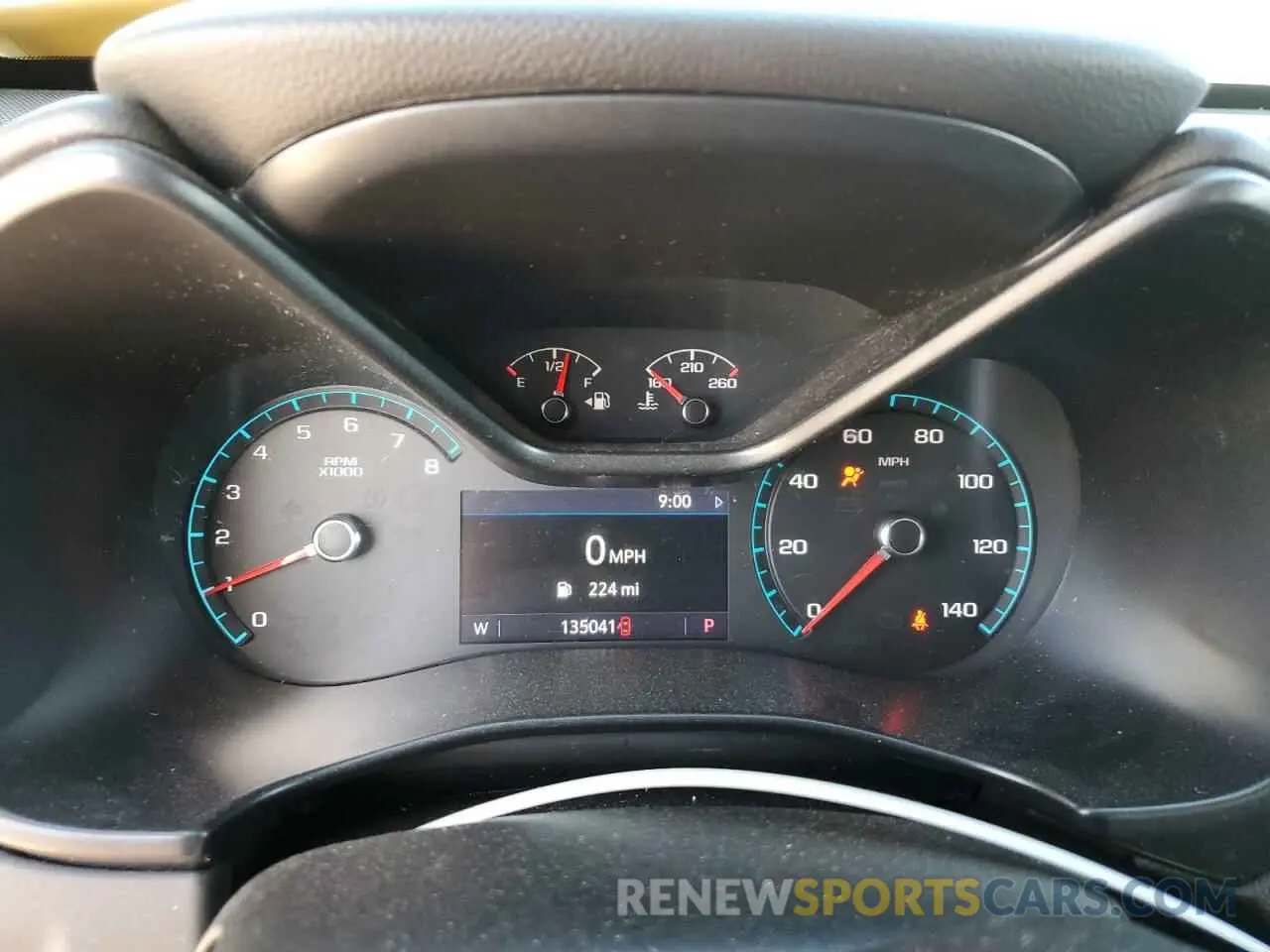 9 Photograph of a damaged car 1GCGSCEN9K1204176 CHEVROLET COLORADO 2019