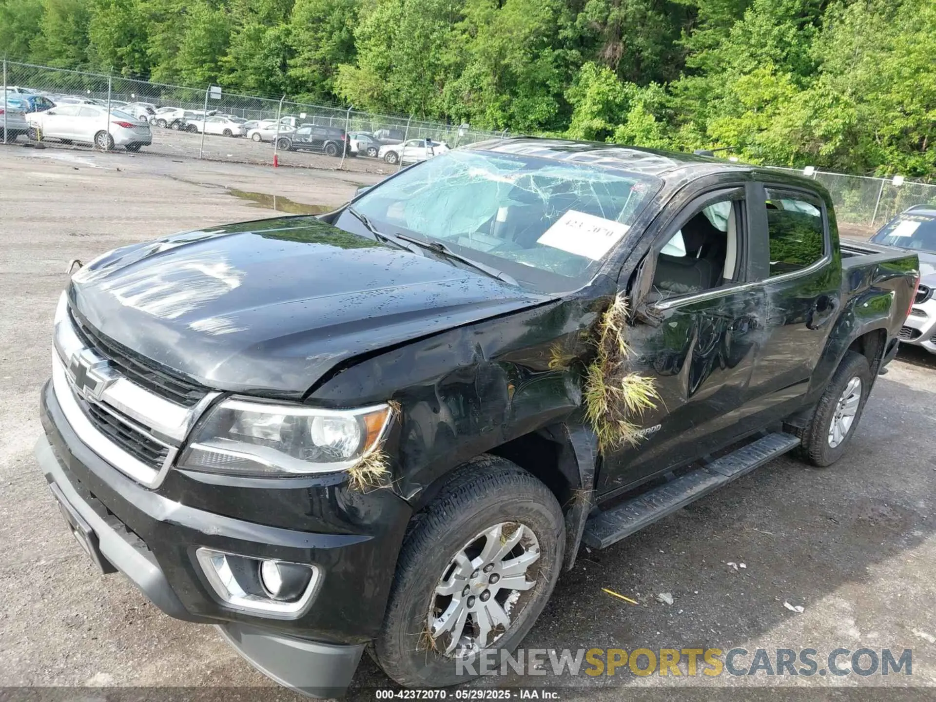 6 Photograph of a damaged car 1GCGSCEN9K1334667 CHEVROLET COLORADO 2019