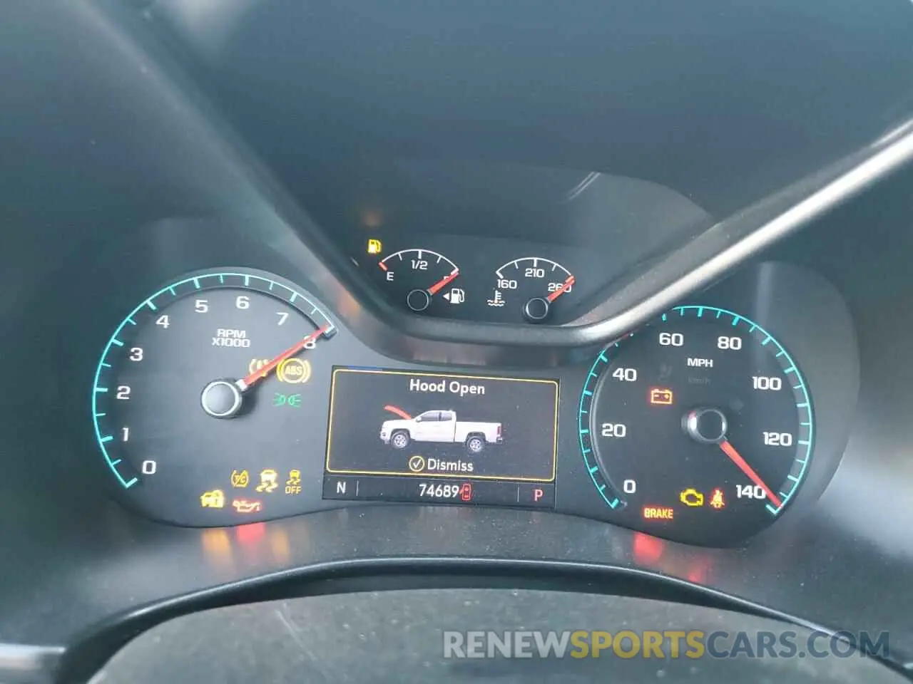 9 Photograph of a damaged car 1GCGSDEN1K1314774 CHEVROLET COLORADO 2019