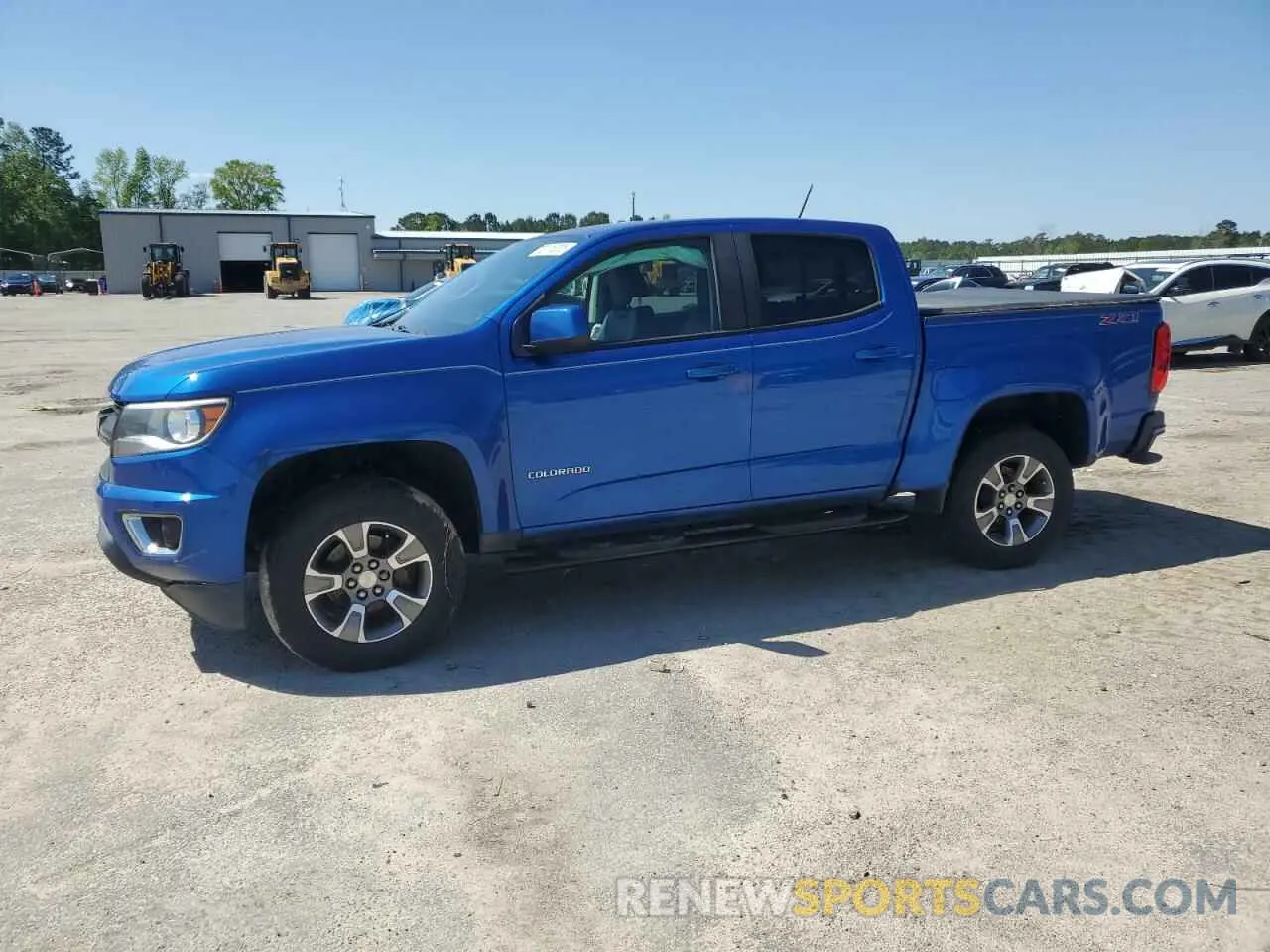 1 Photograph of a damaged car 1GCGSDEN2K1246646 CHEVROLET COLORADO 2019