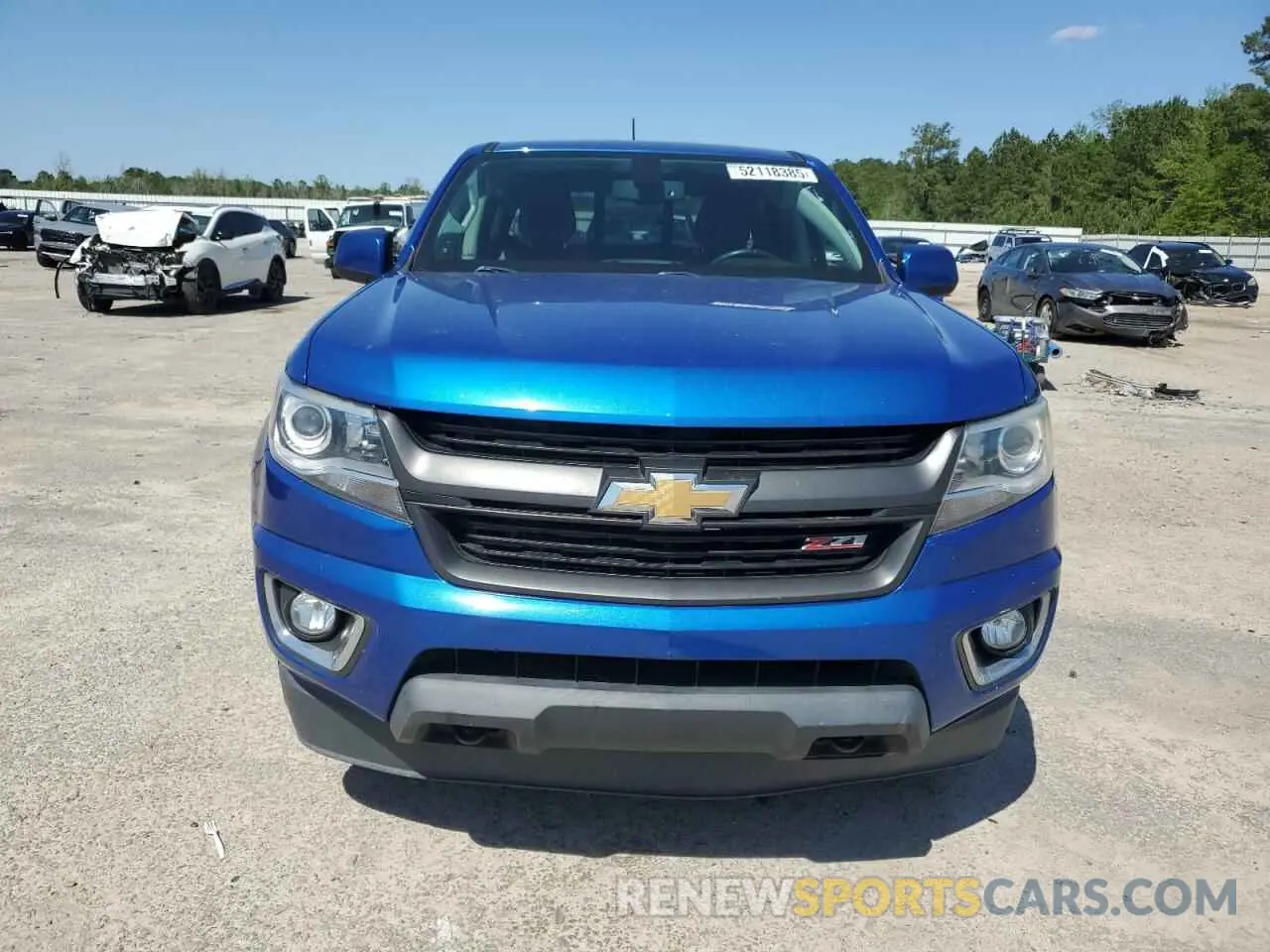 5 Photograph of a damaged car 1GCGSDEN2K1246646 CHEVROLET COLORADO 2019