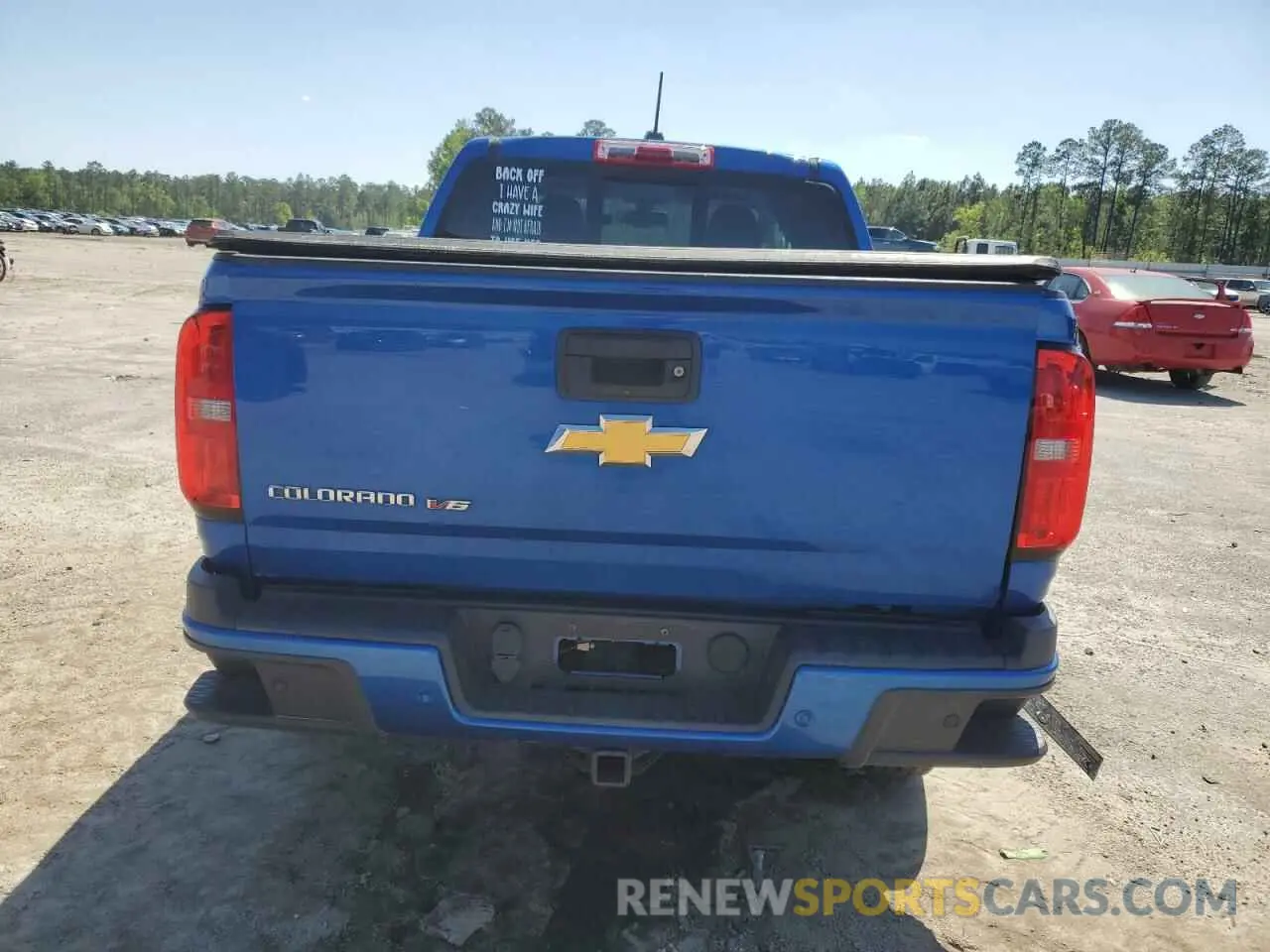 6 Photograph of a damaged car 1GCGSDEN2K1246646 CHEVROLET COLORADO 2019