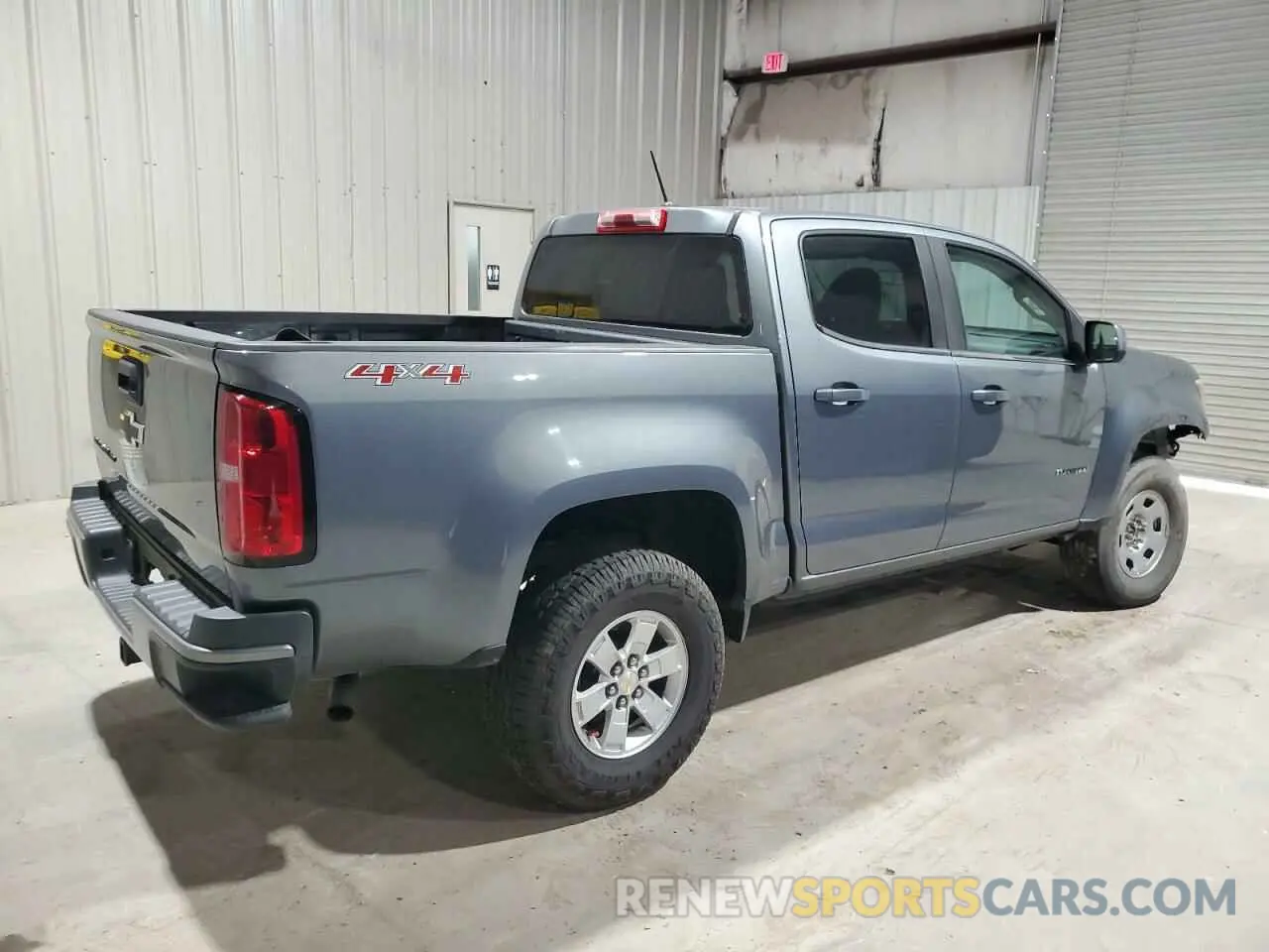 3 Photograph of a damaged car 1GCGTBEN0K1228180 CHEVROLET COLORADO 2019